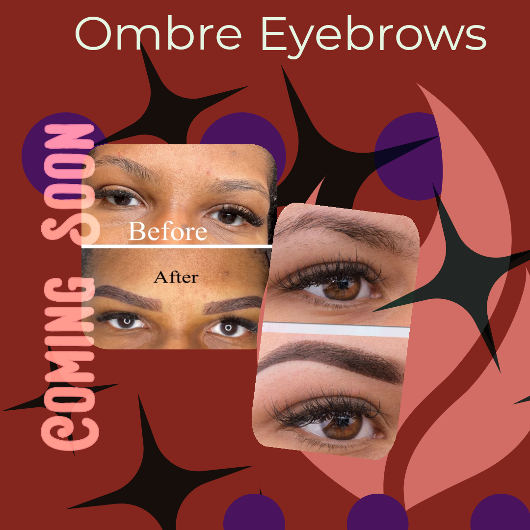 Coming Soon:
A new service from
The Strandologist Company.
Ms. Reecy will be offering
Ombre Eyebrow procedures.