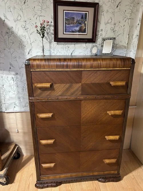 Waterfall Highboy Dresser