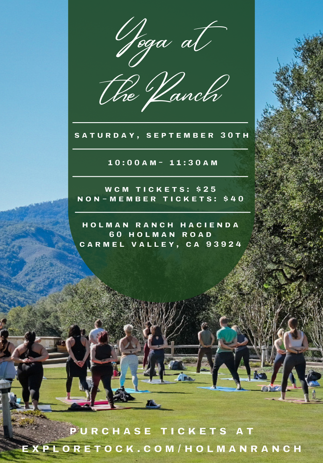 Yoga at the Ranch — Holman Ranch