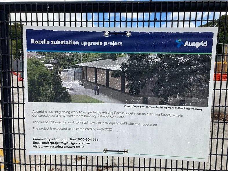 Rozelle substation