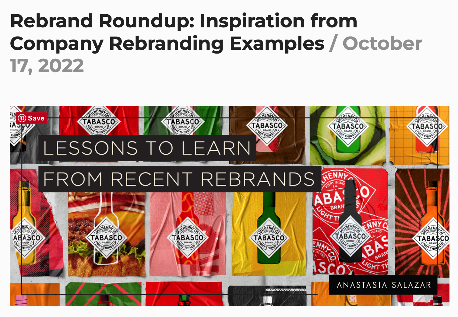 Blog post for Anastasia Salazar, Ltd.
