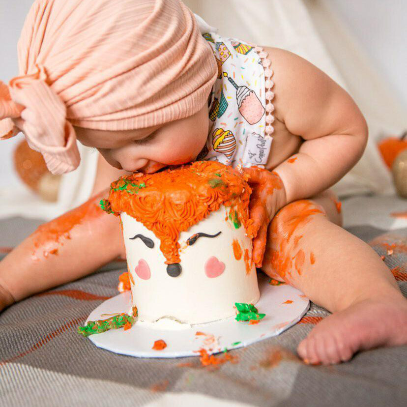 fox baby smash cake photo session baby crazy.jpg