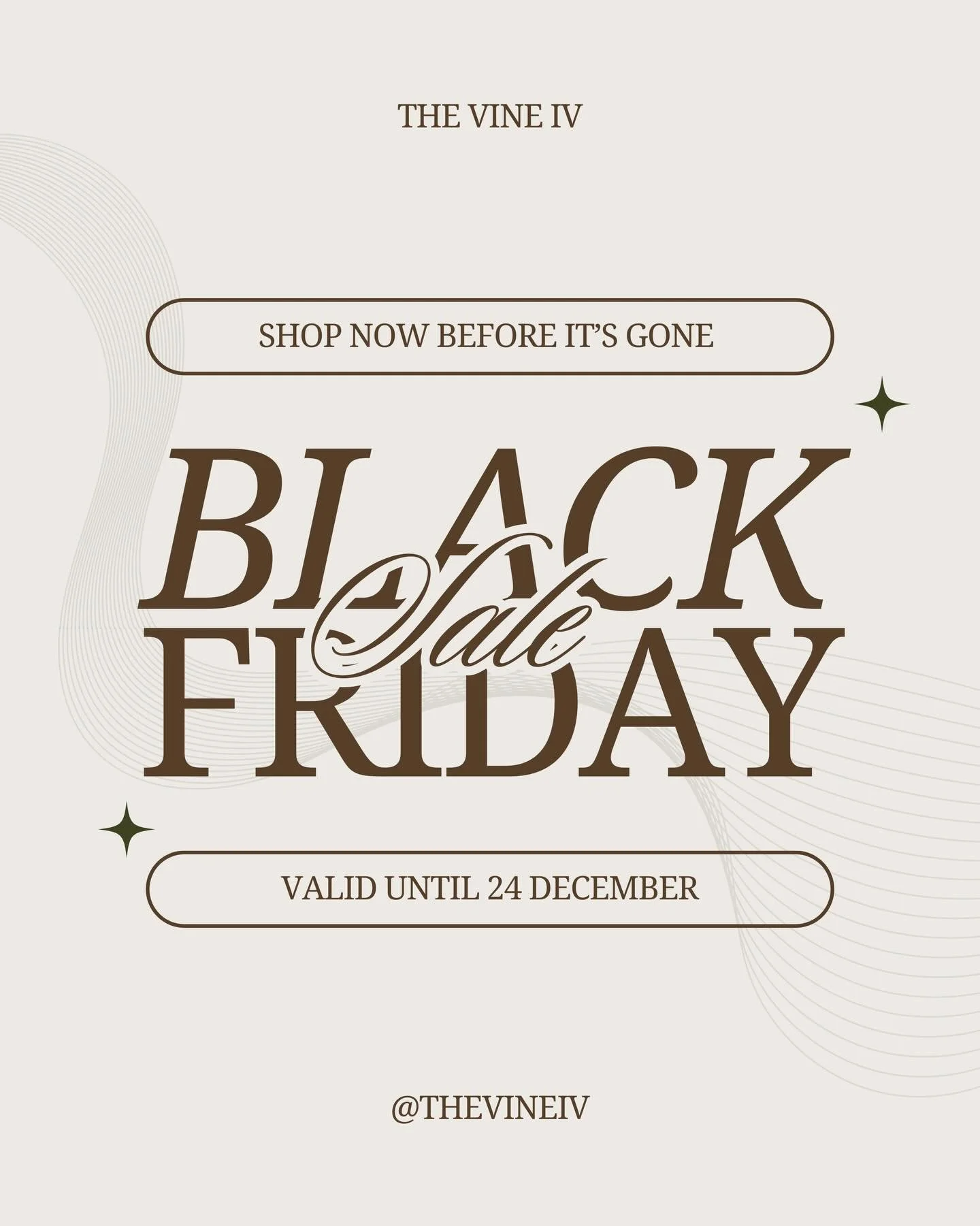 Our exclusive Black Friday SALE is finally here! 

Your wellness reset starts now.

We&rsquo;re heading into the busiest (and most dehydrating) season of the year &mdash; holiday parties, travel, late nights, and winter stress&hellip; so we&rsquo;re 