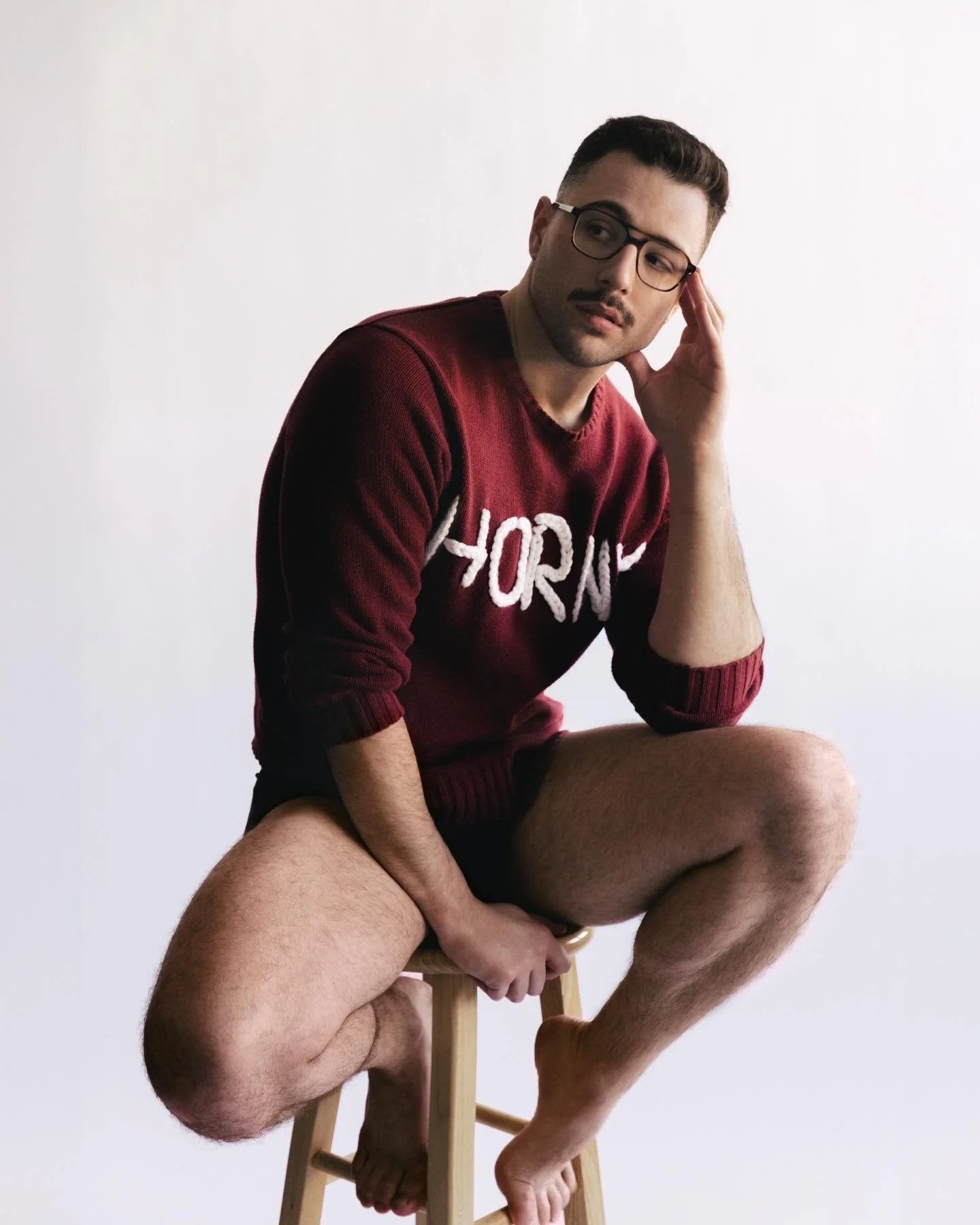 The sweater says it all

📸: @owen_devalk 
👕: @barrett_miles