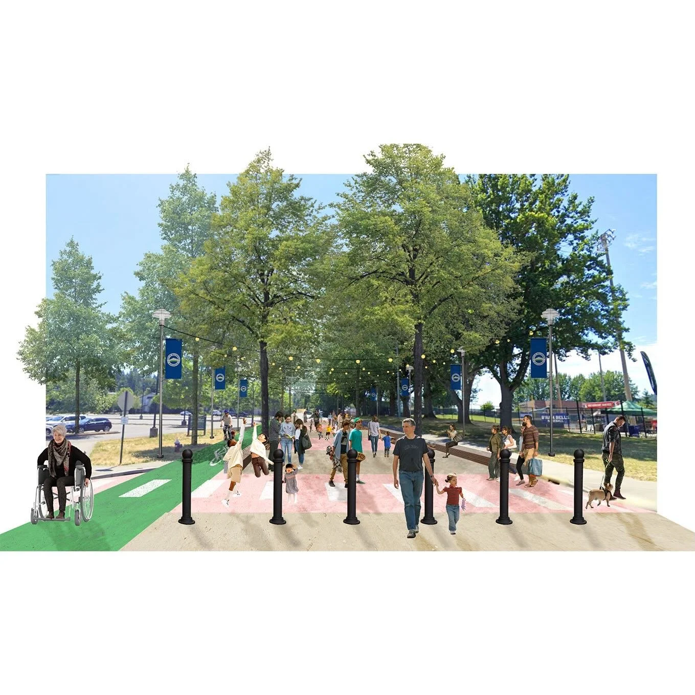 Recently the @cityofbellingham City Council unanimously approved the new framework plan for the @bellinghamparks Civic Athletic Complex. With @rmc_architects , MXM was pleased to lead the site planning for this expansive recreational and to craft a r