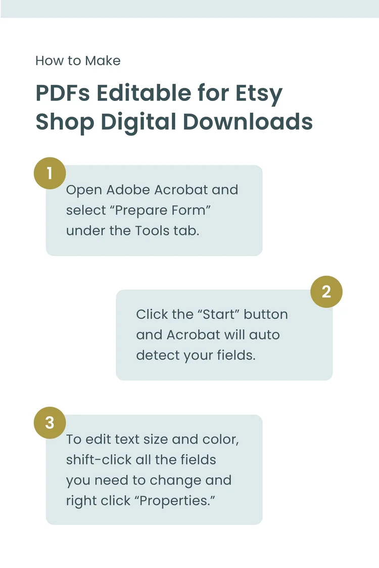 How to Make a PDF Editable for Digital Downloads — Firther Design Co ...