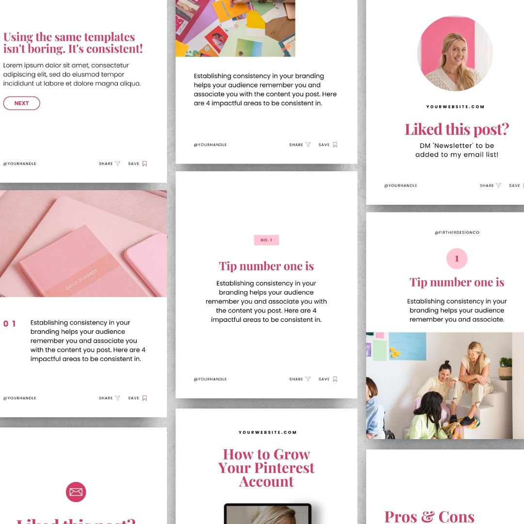 The Playmaker - Canva Content Instagram Templates — Firther Design Co ...