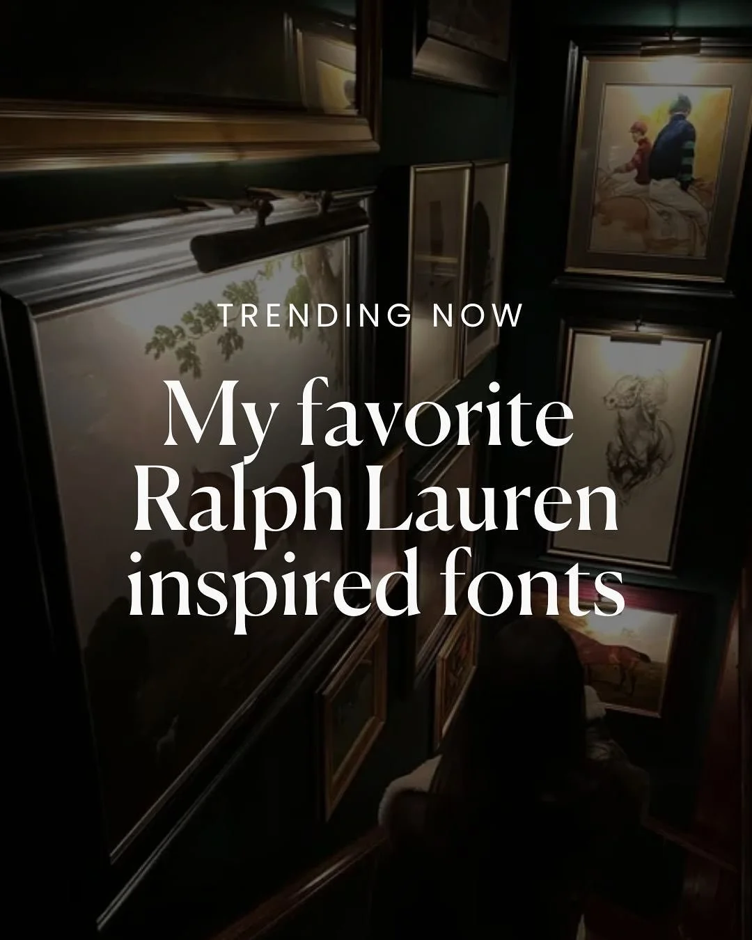 Ralph Lauren Christmas is officially trending 🎄yes I&rsquo;m aware it&rsquo;s October but I&rsquo;m seeing this EVERYWHERE right now. 

Now whether you use these for a Ralph Lauren inspired holiday place card design or sneak it into your content is 