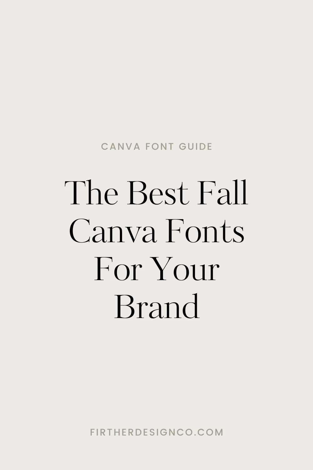 The Best Fall Canva Fonts