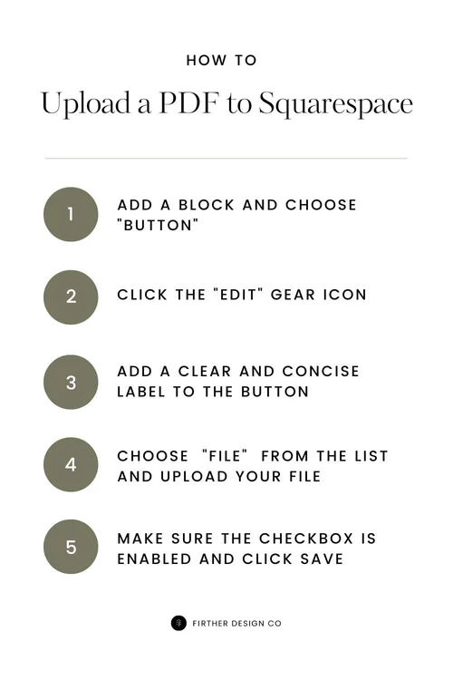 Exactly How To Upload A PDF To Squarespace For Your Lead Magnet Exactly how to upload a pdf to squarespace for your lead magnet