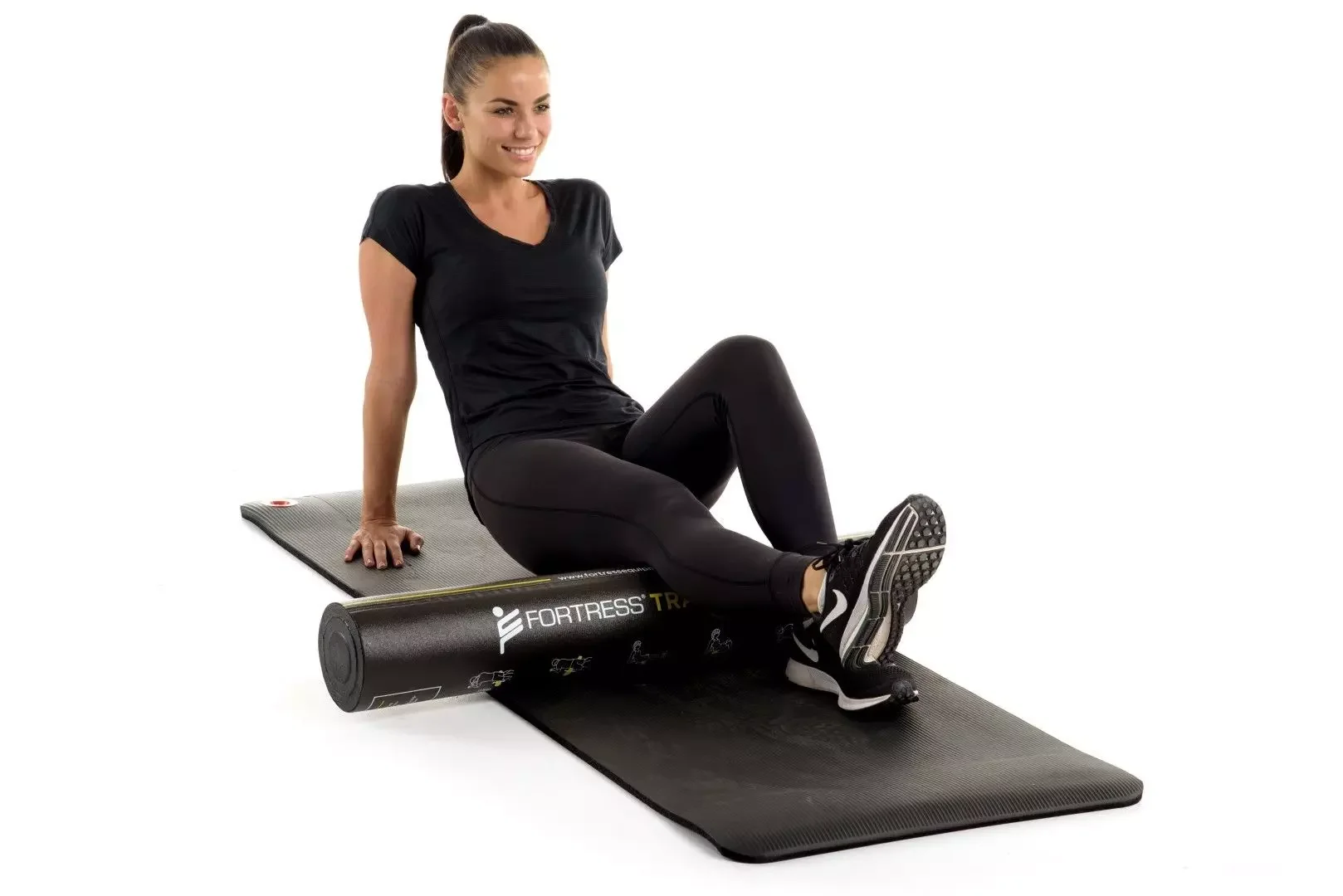 black exercise foam roller 2.webp