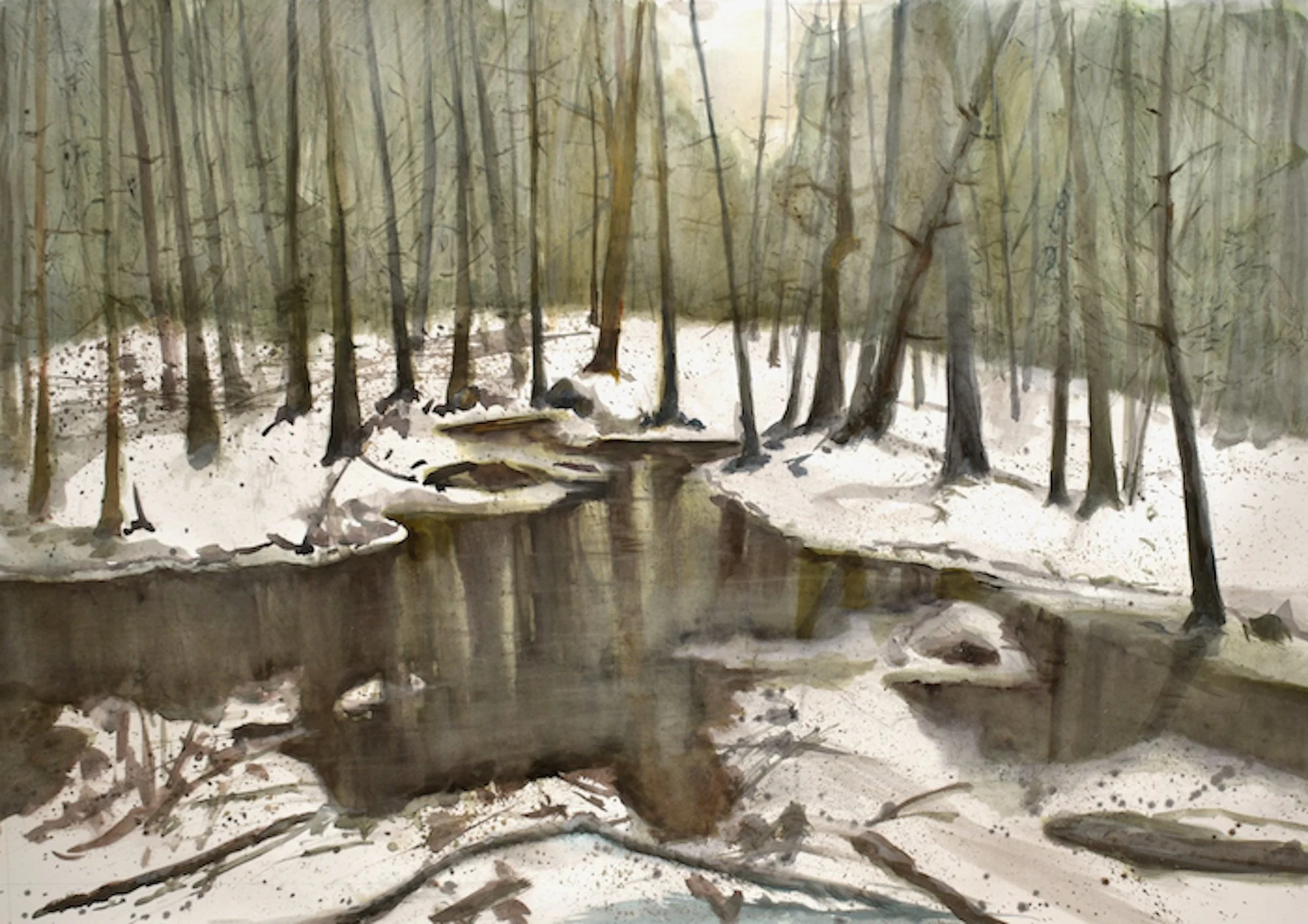 Falmouth Corners, Deena Ball, Watercolor, $2775.