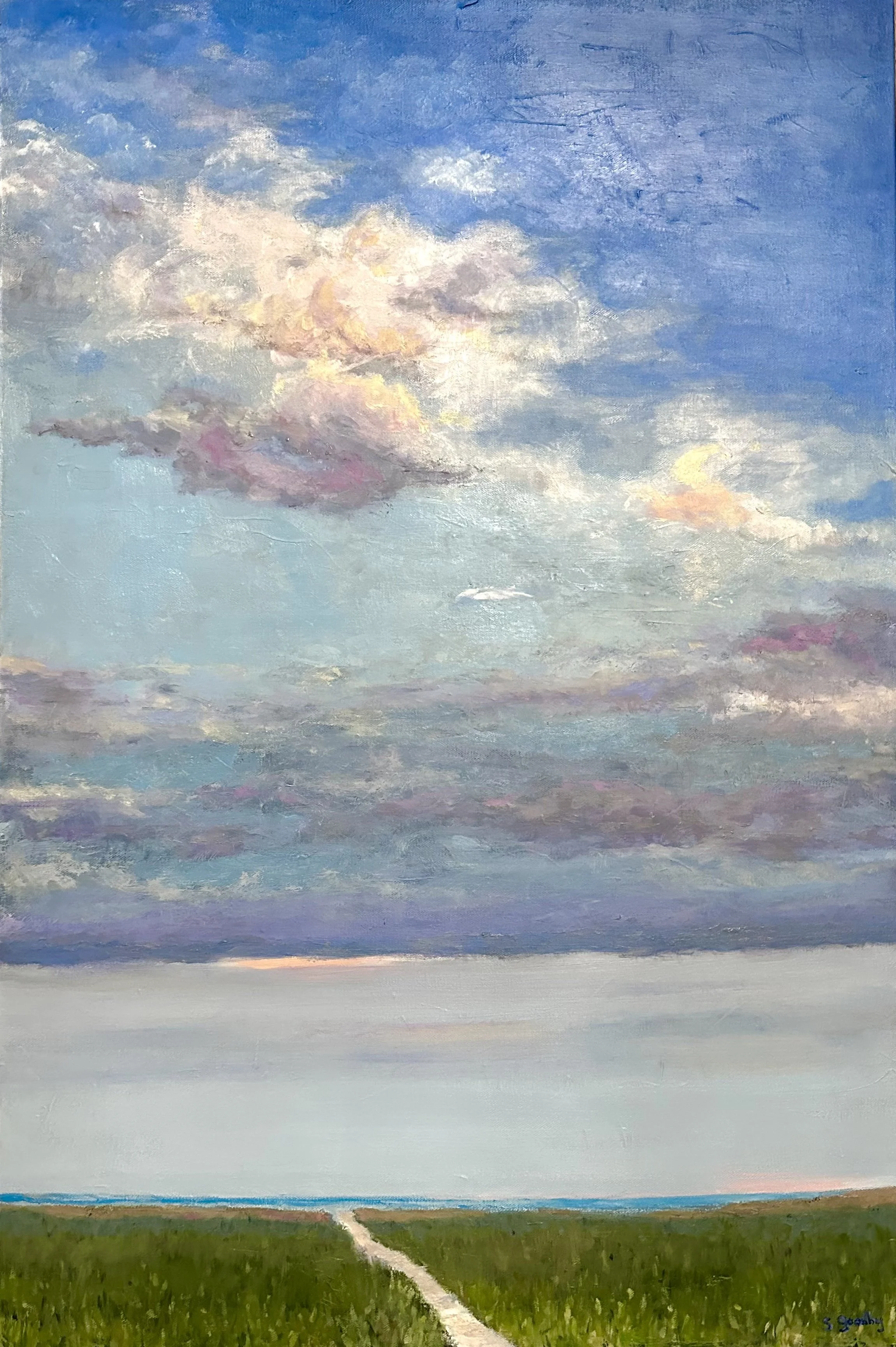 High Drama, Susan Goodby, Oil, $1000.