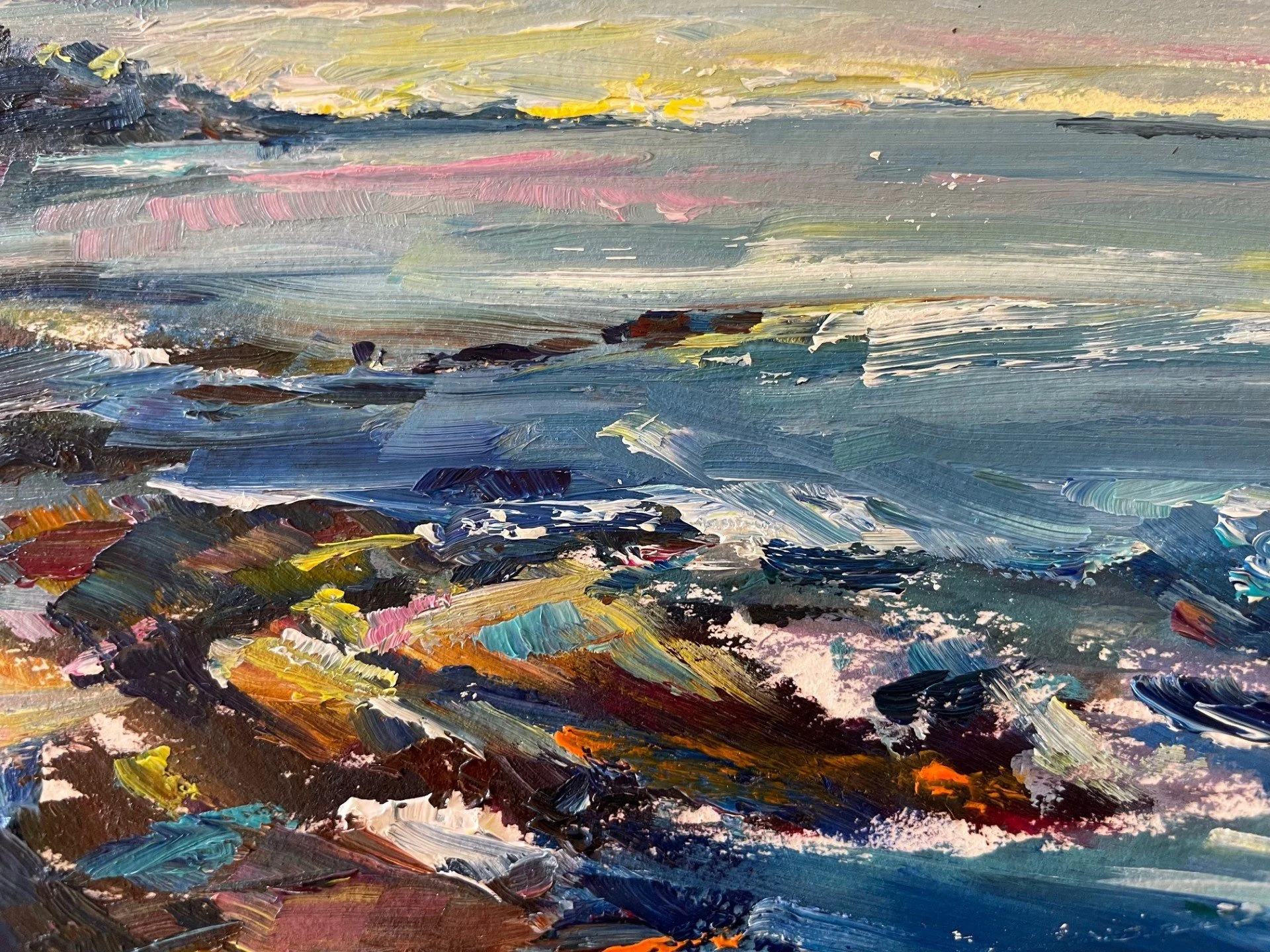 Spring Tide, Semra Aytur, Oil, $200.
