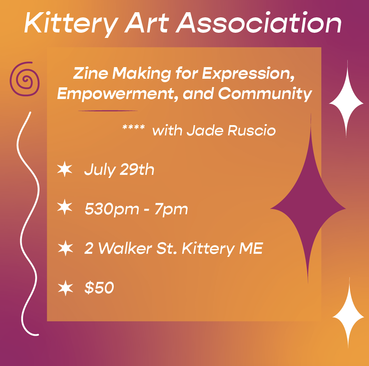 Jade Ruscio: Zine Making for Expression, Empowerment, and Community