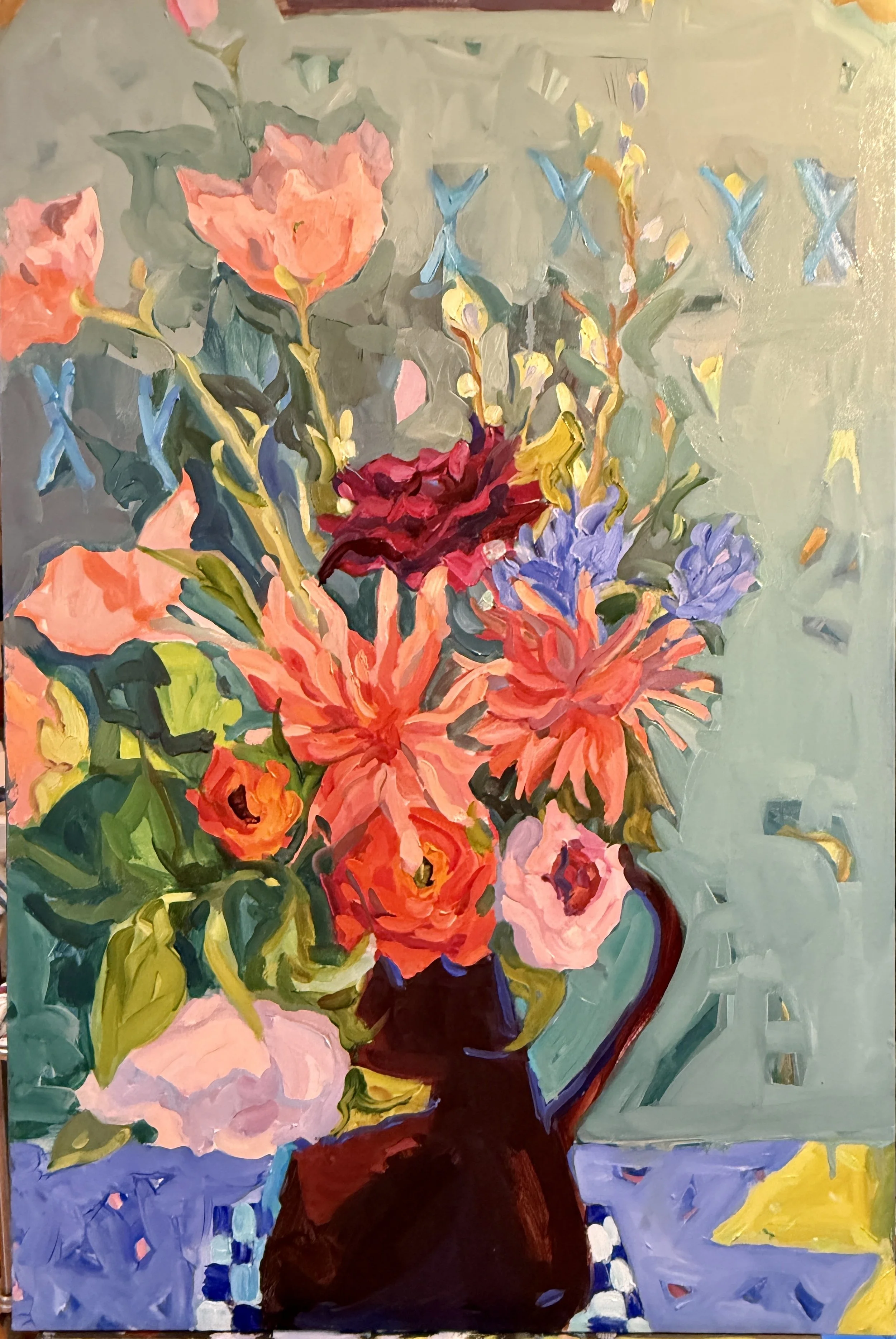 Pamela duLong Williams Oil Painting Demo: First Impressions