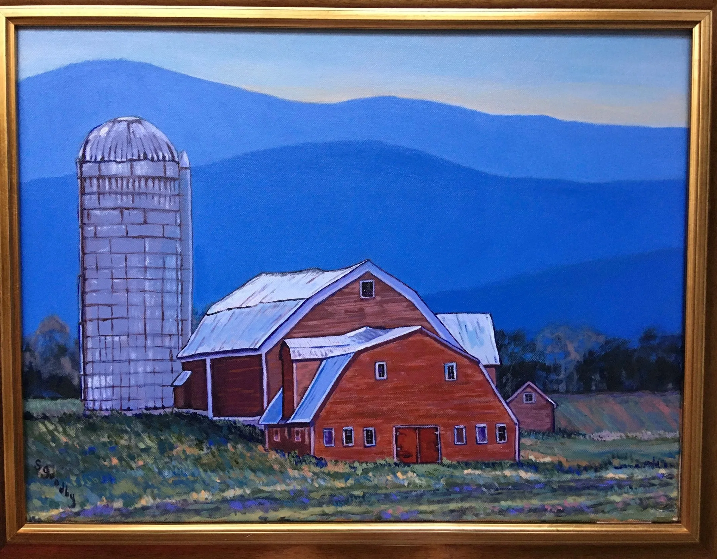 Standing Still, Susan Goodby, Acrylic, $4800.