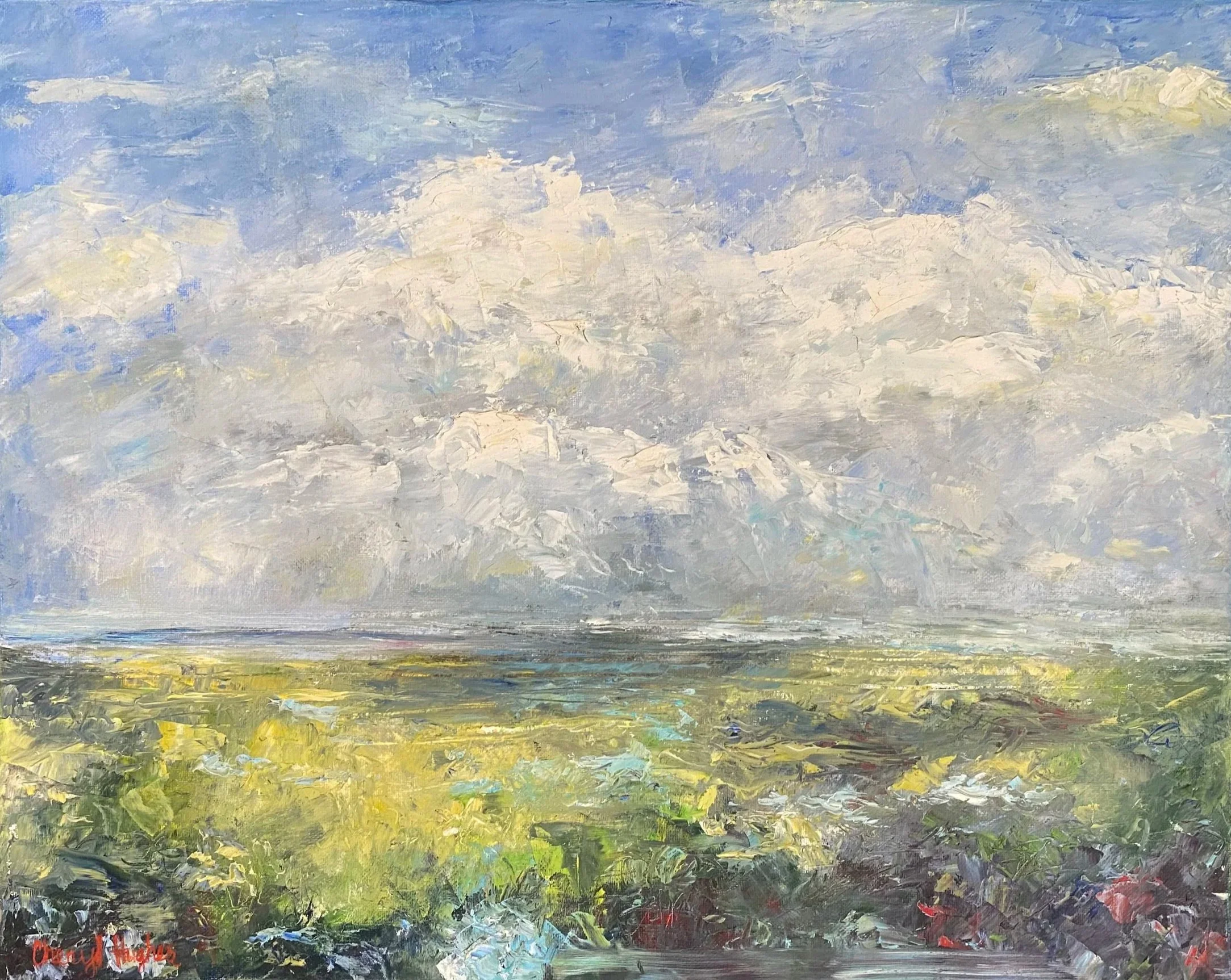 Where The Light Rests, Cheryl Hughes, Oil, $750.