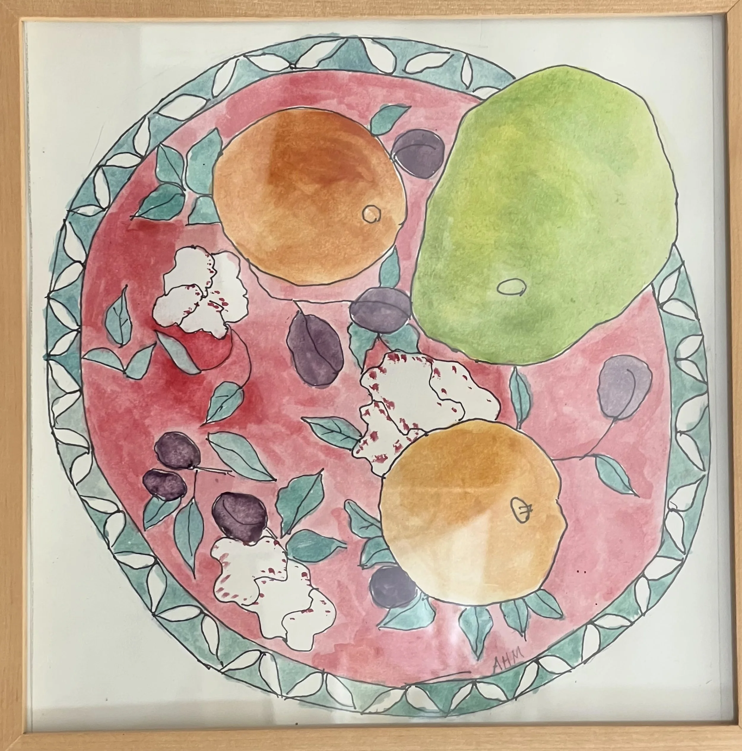 Light, Alexandra H. Mead, Pen + Watercolor, $175.