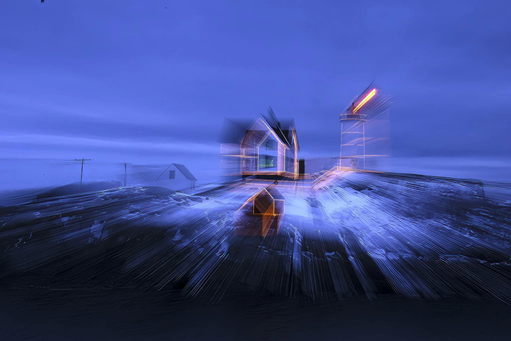 Nubble, Michael Sterling, Digital Photography, $250.