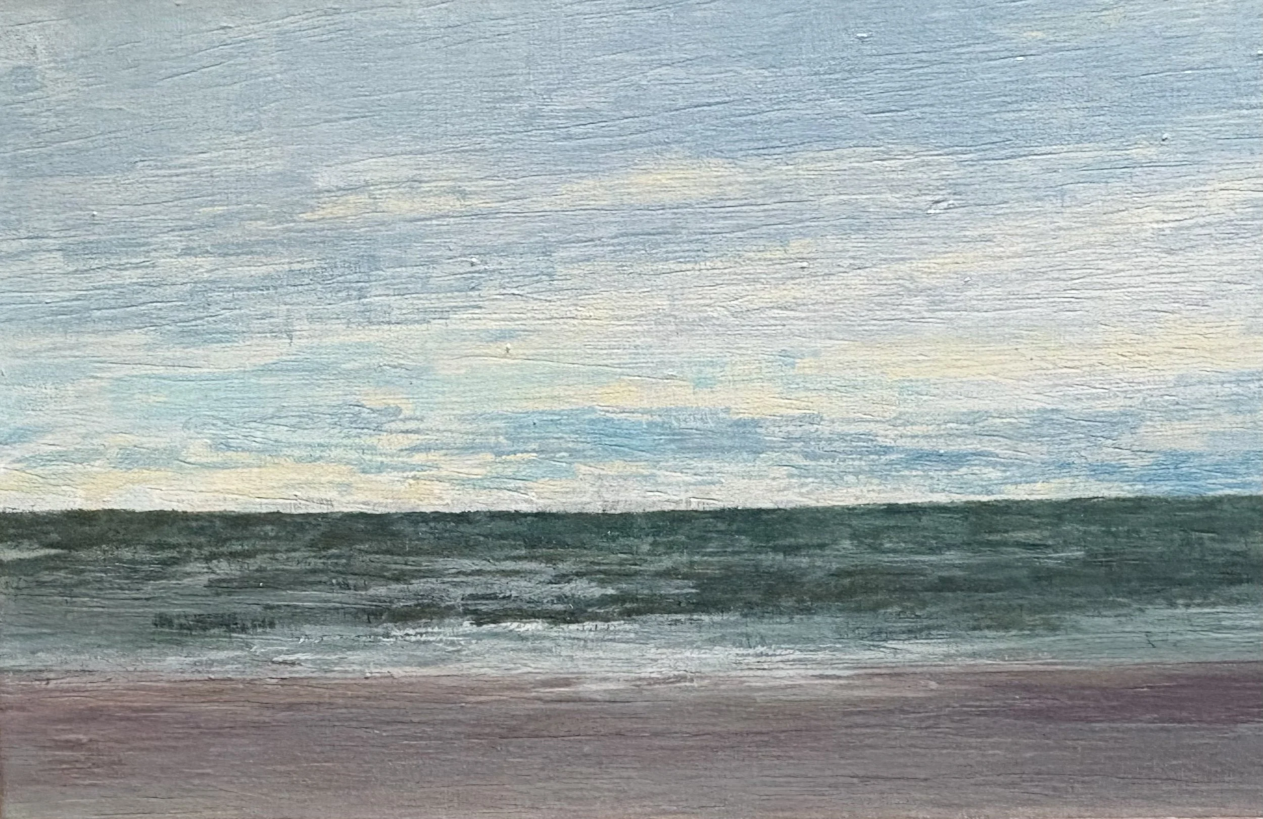 New Horizons, Jeannie Ensor, Acrylic on Board, $125, 7.25x9.25"