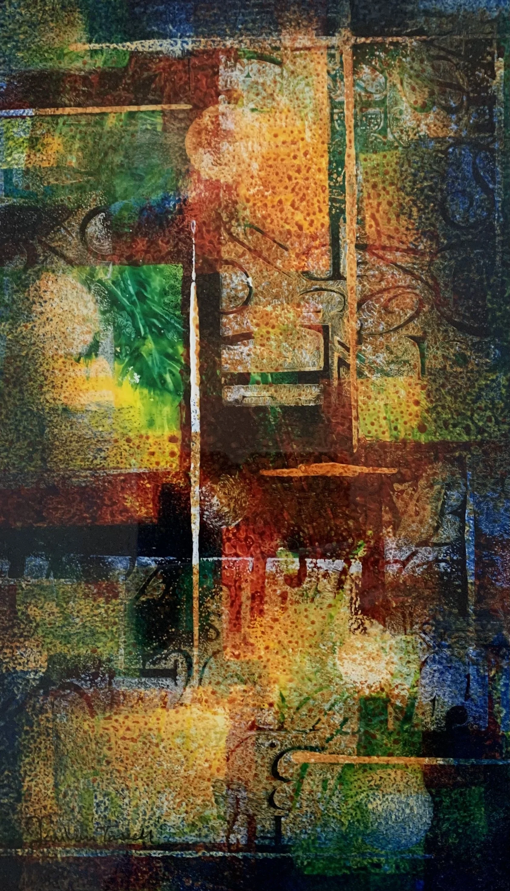 Inner Glow, Jan Van Tassell, Acrylic, $300.