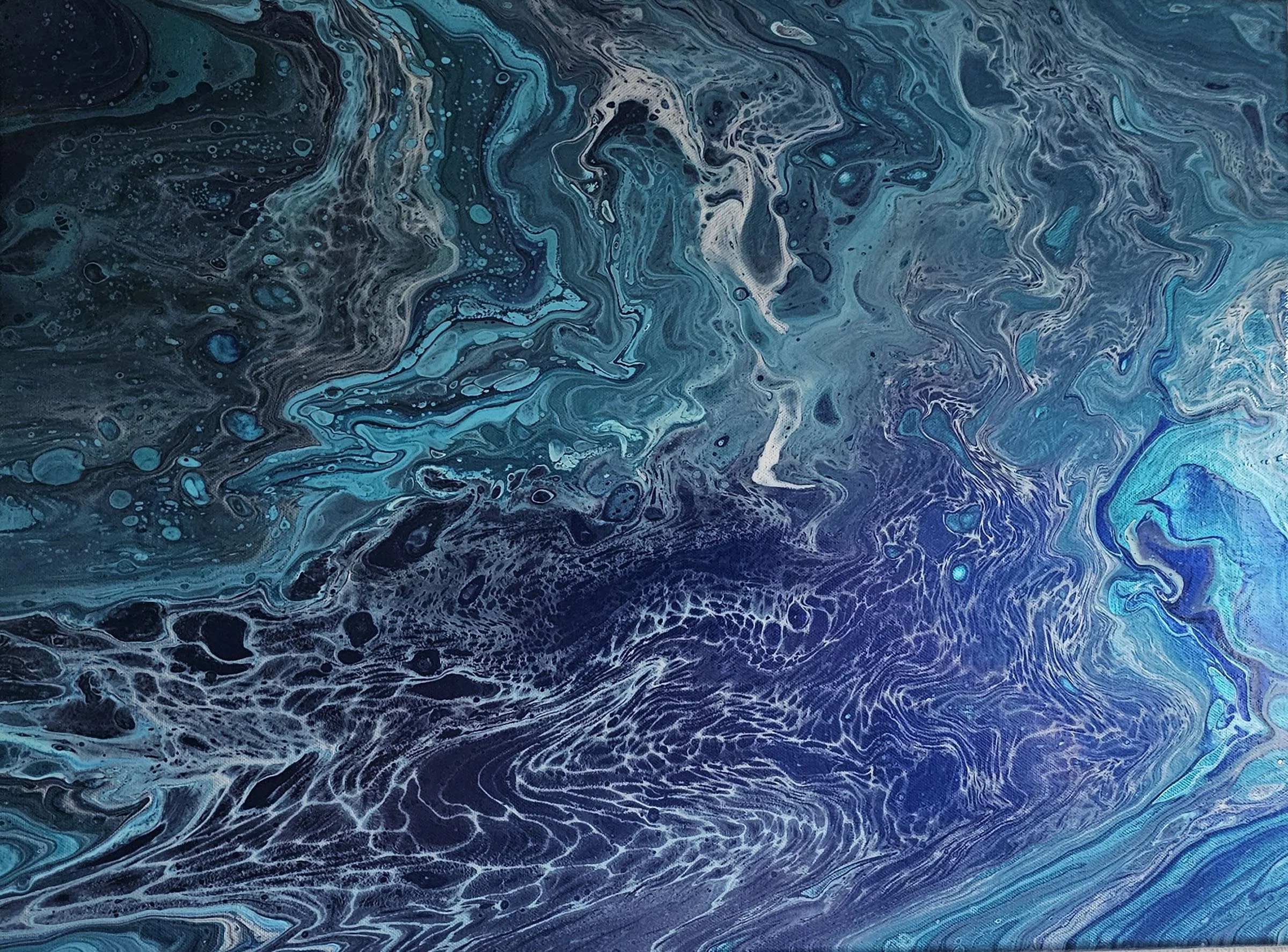 Serenity In Motion, Cheryl Brigham, Acrylic on Canvas, $325. (18"x24")