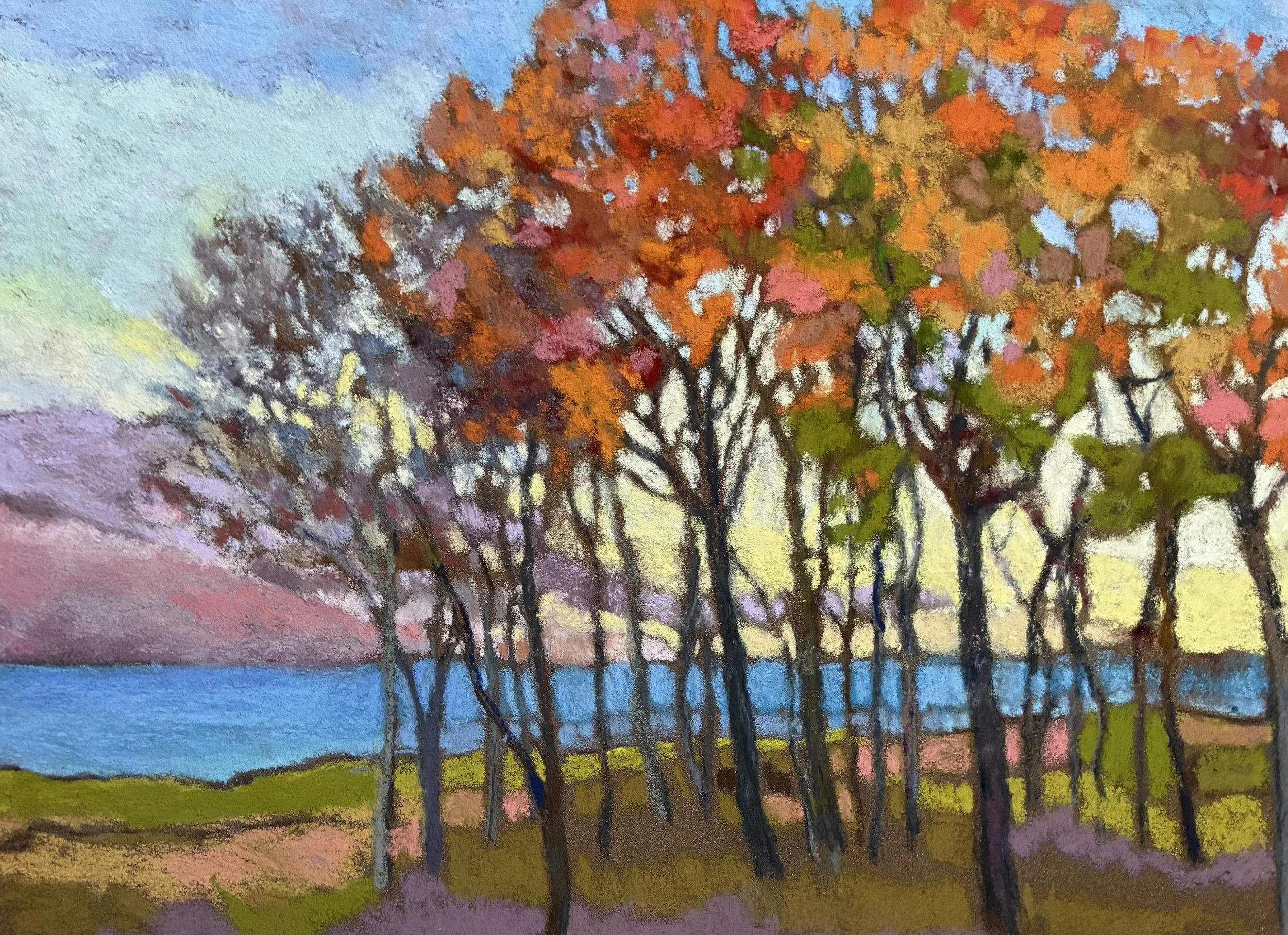 Seapoint IV, Annie Halvorsen, Pastel, $395. 18x22"