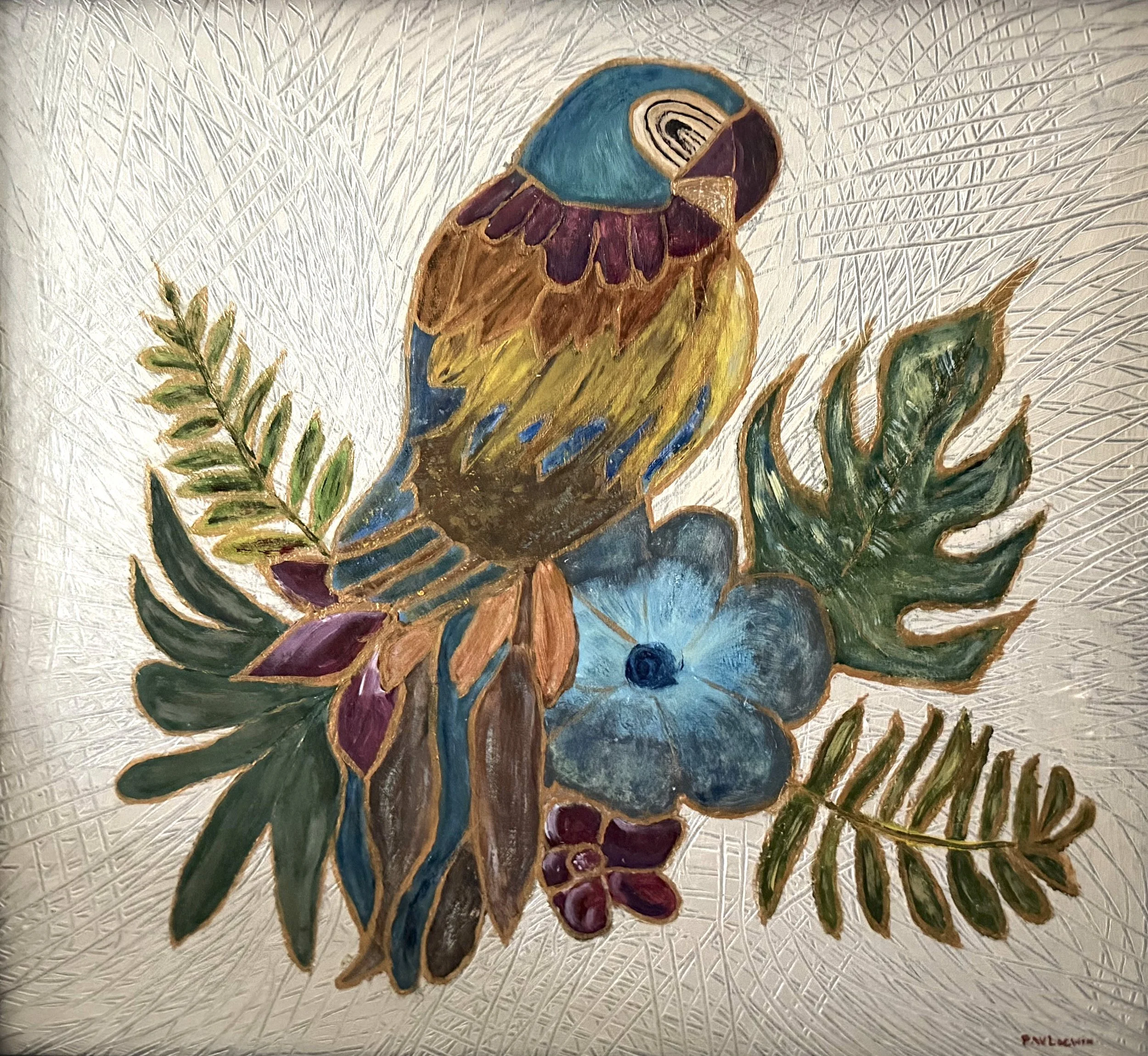 Key West, Paul Locwin, Acrylic, $300. 12x12"