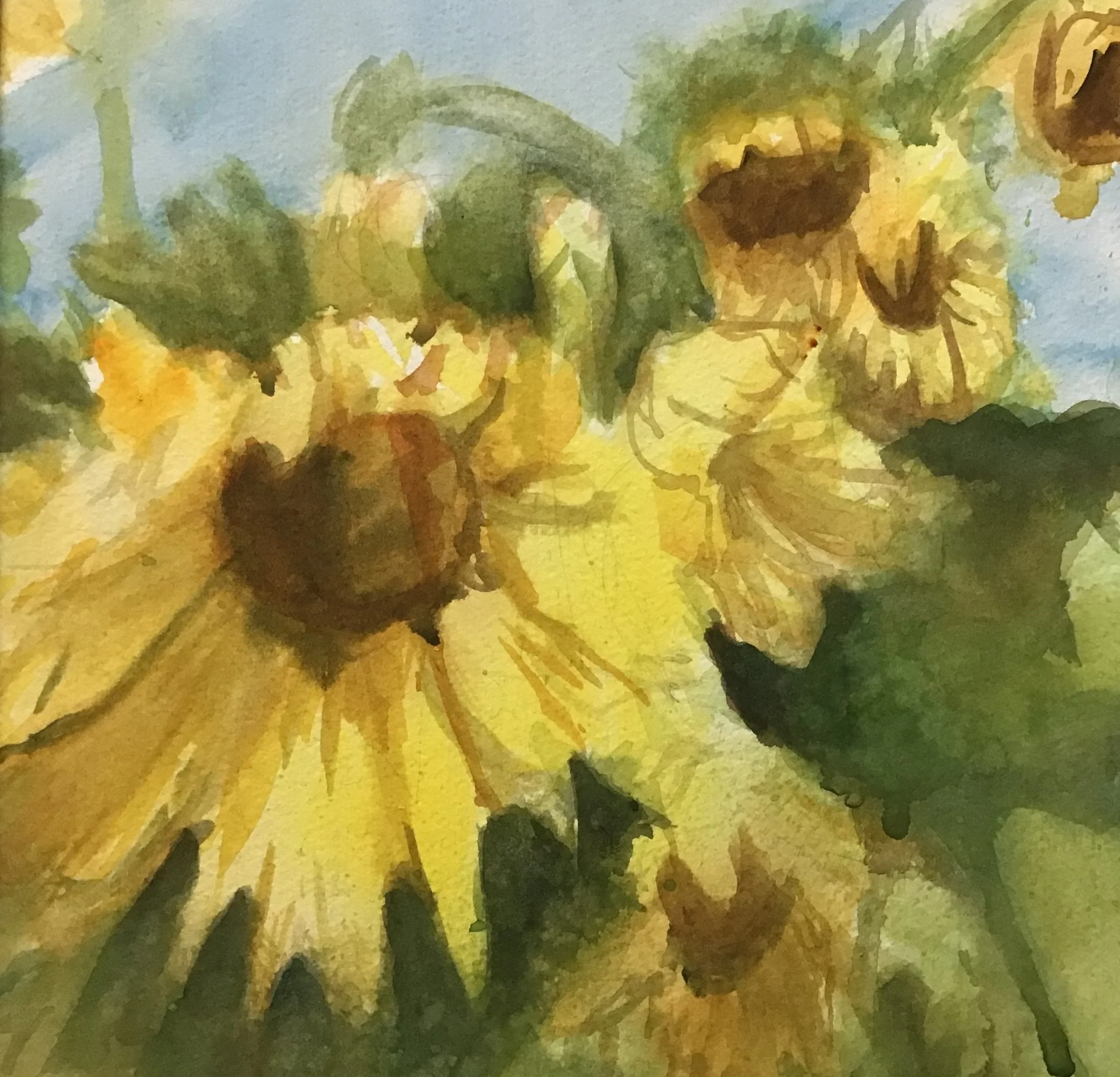 End Of Summer, Ellen Minnehan, Watercolor, $350.