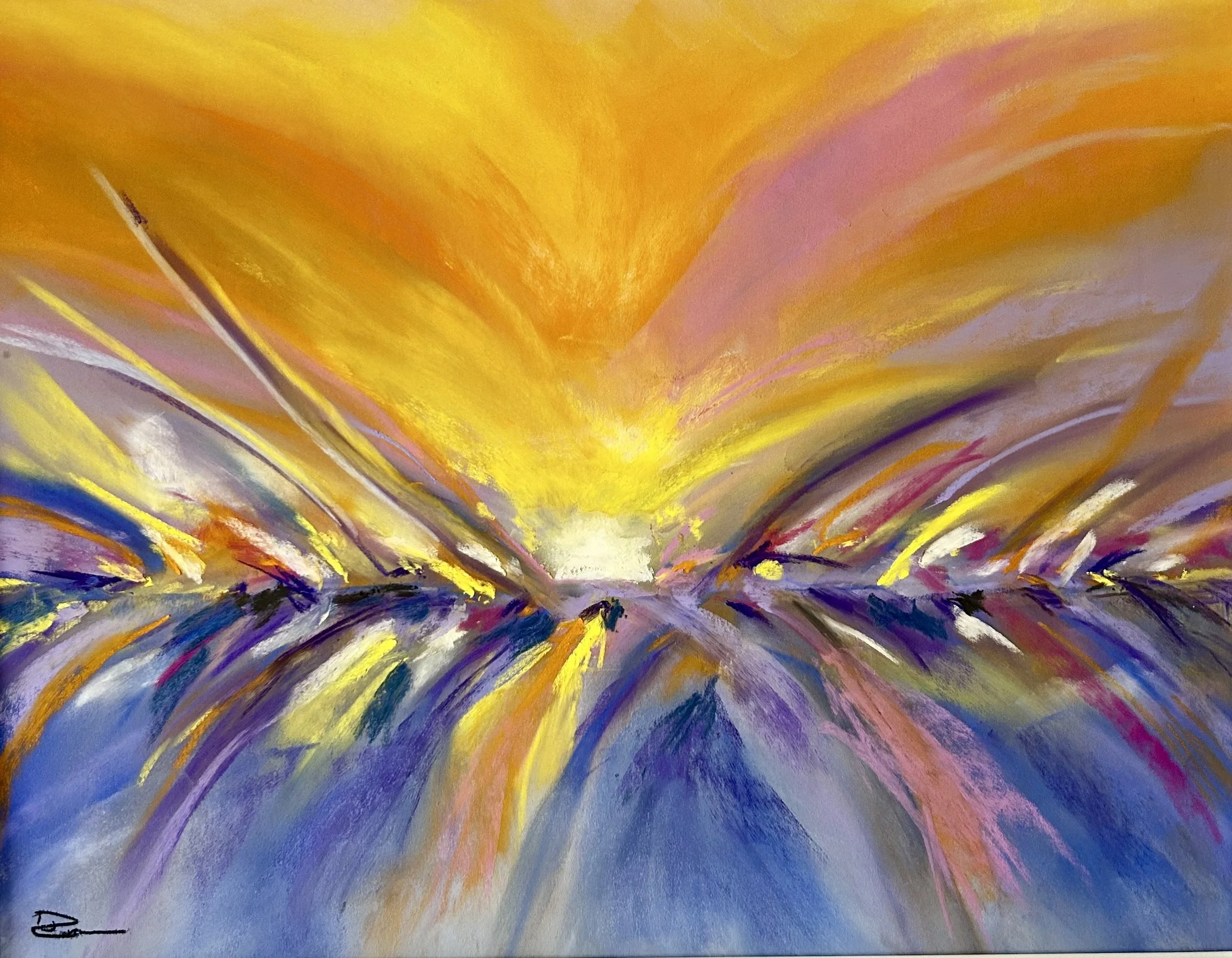 Resurgence, Deborah Granneman, Pastel, $200.