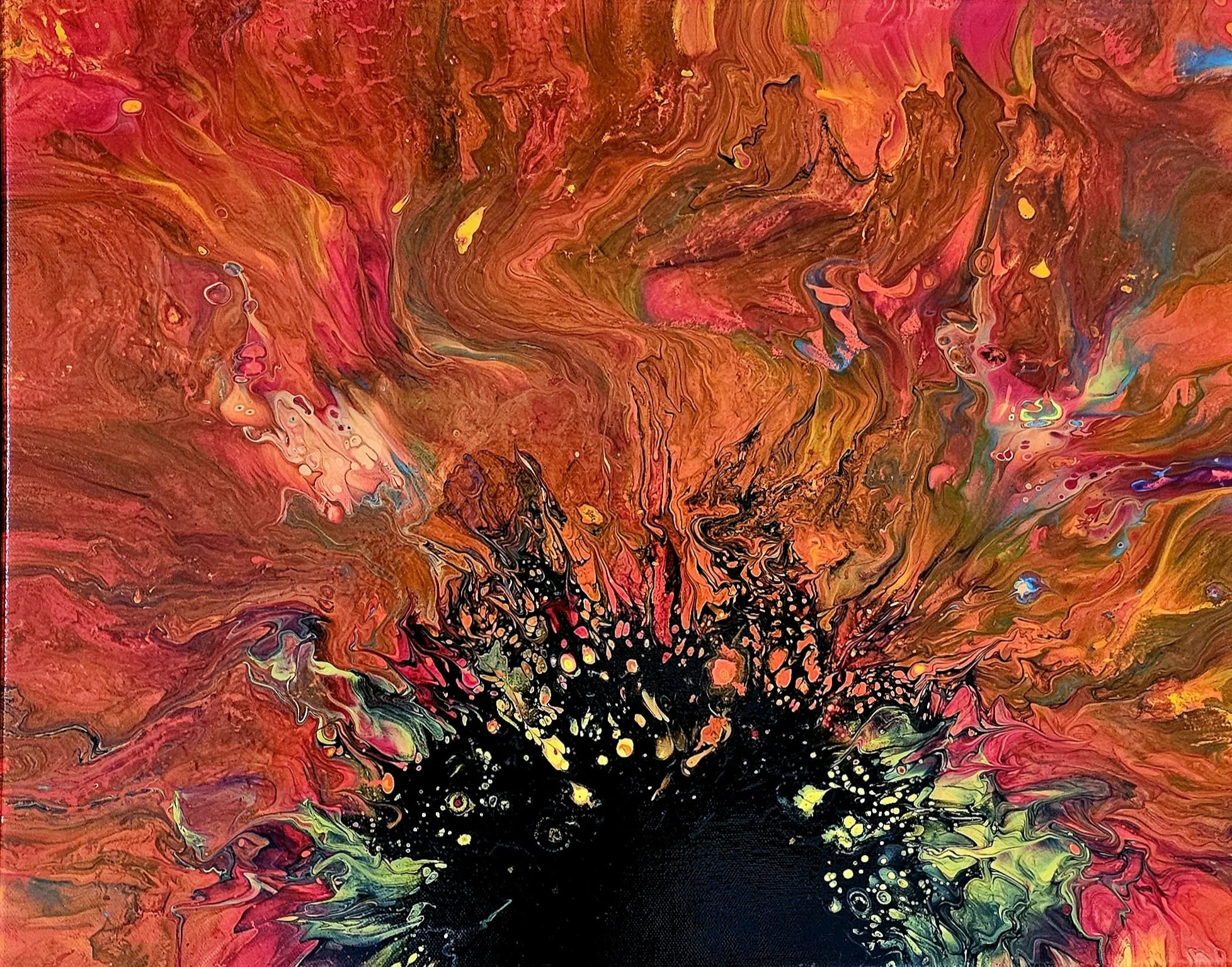 August Bloom, Cheryl Brigham, Acrylic on Canvas, $325.