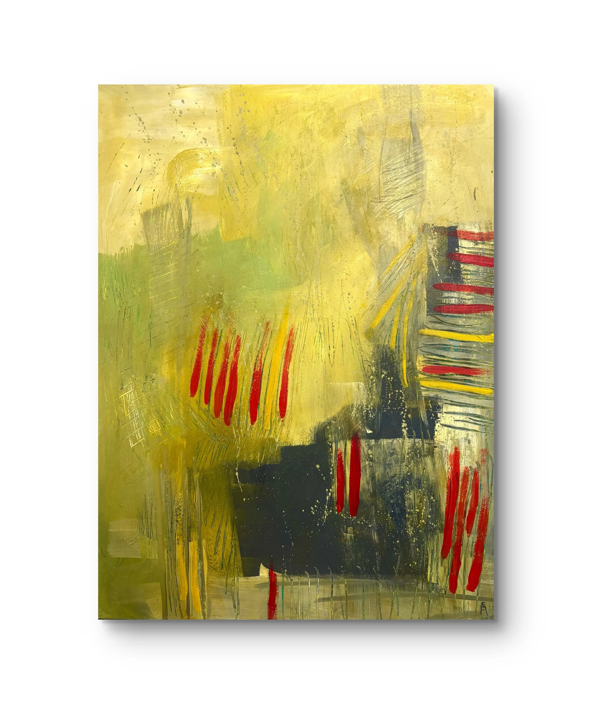 You've Got To Hide Your Love Away, Cynthia Mariano, Acrylic, $975.