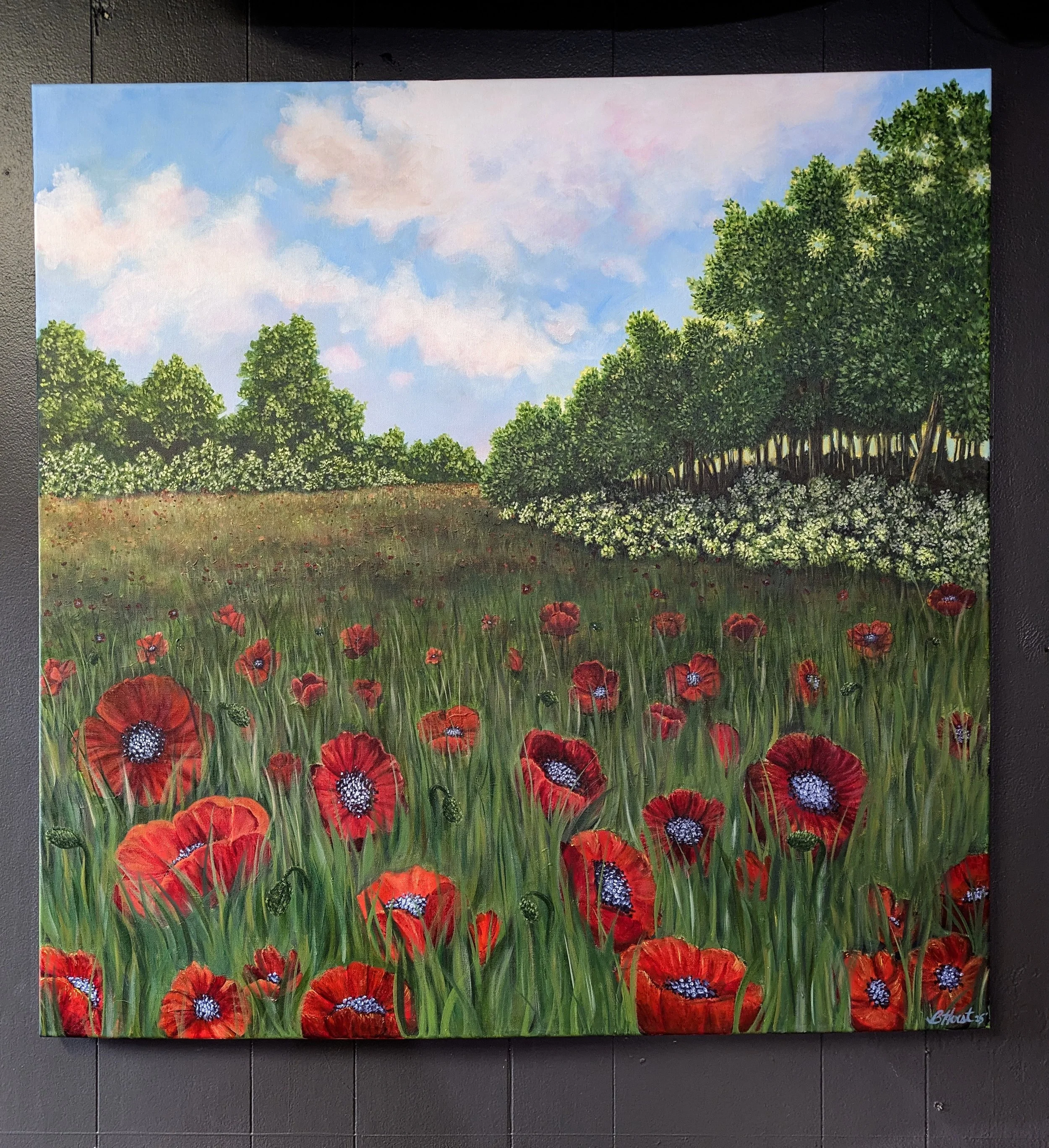 Follow Me, Brittany Horst, Acrylic On Canvas, NFS.