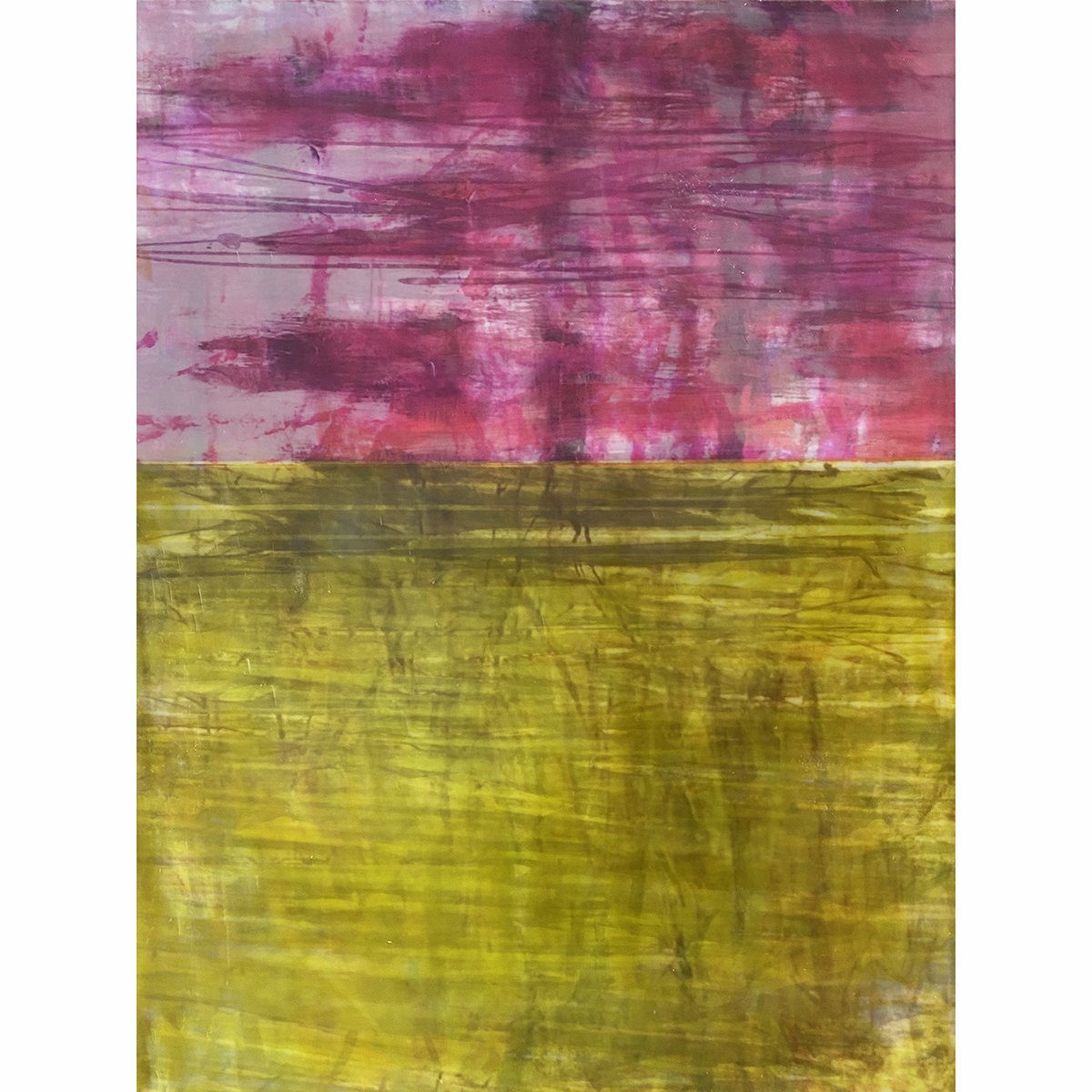 Healing Journey 2, Maggie Sanftleben, Mixed-Media Encaustic, $400.