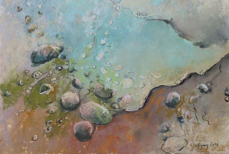 Fantasia 2, Wolfgang Ertl, Pastel, $375.