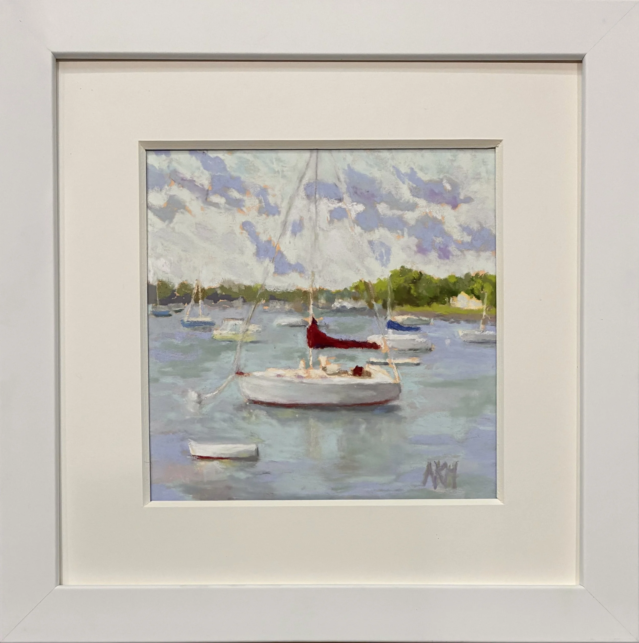 From the Cove, Annie Halvorsen, Pastel, $325.