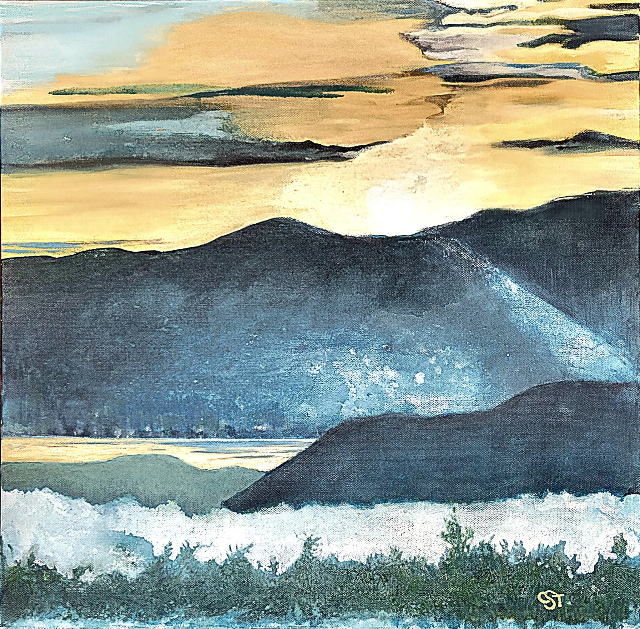 New Day, Catherine Secrest Thornhill, Acrylic, $350.