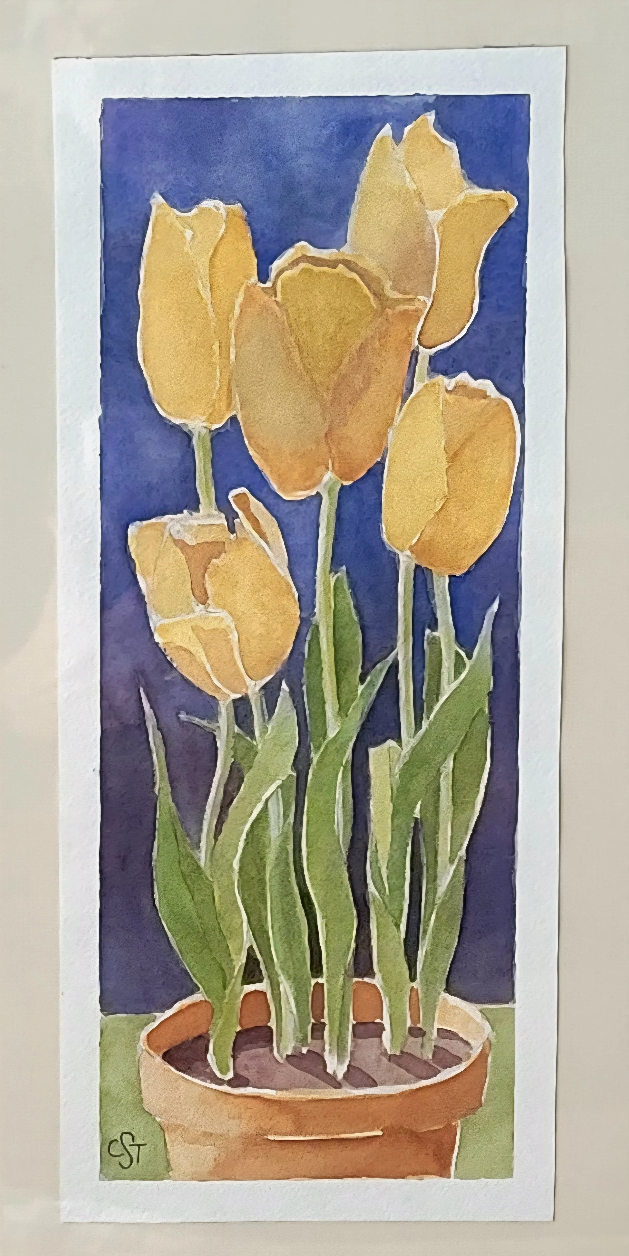 Spring, Catherine S. Thornhill, Watercolor, $200.