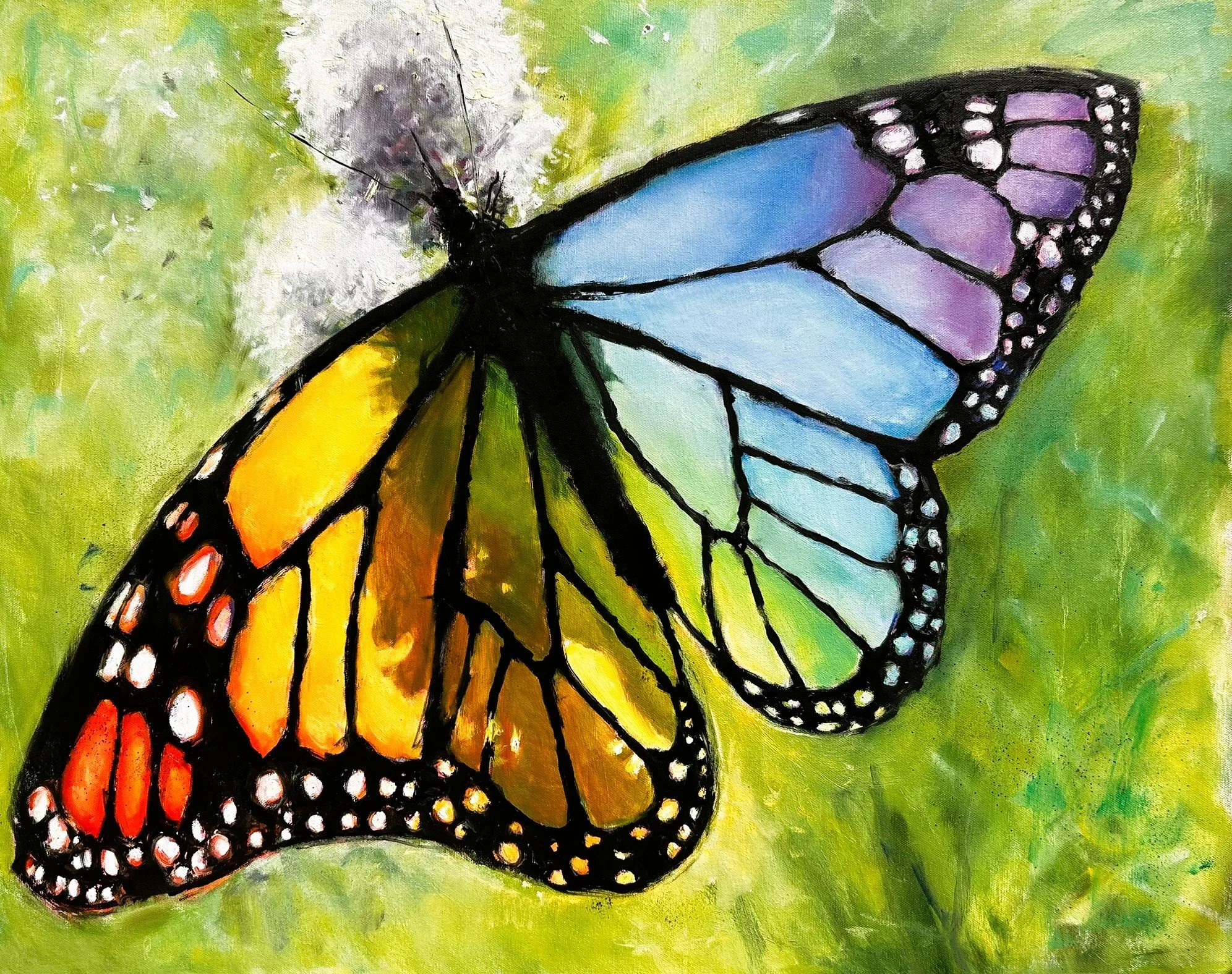 Blissful Joy, Meredith Reynells, Oil, $888. (30"x24")
