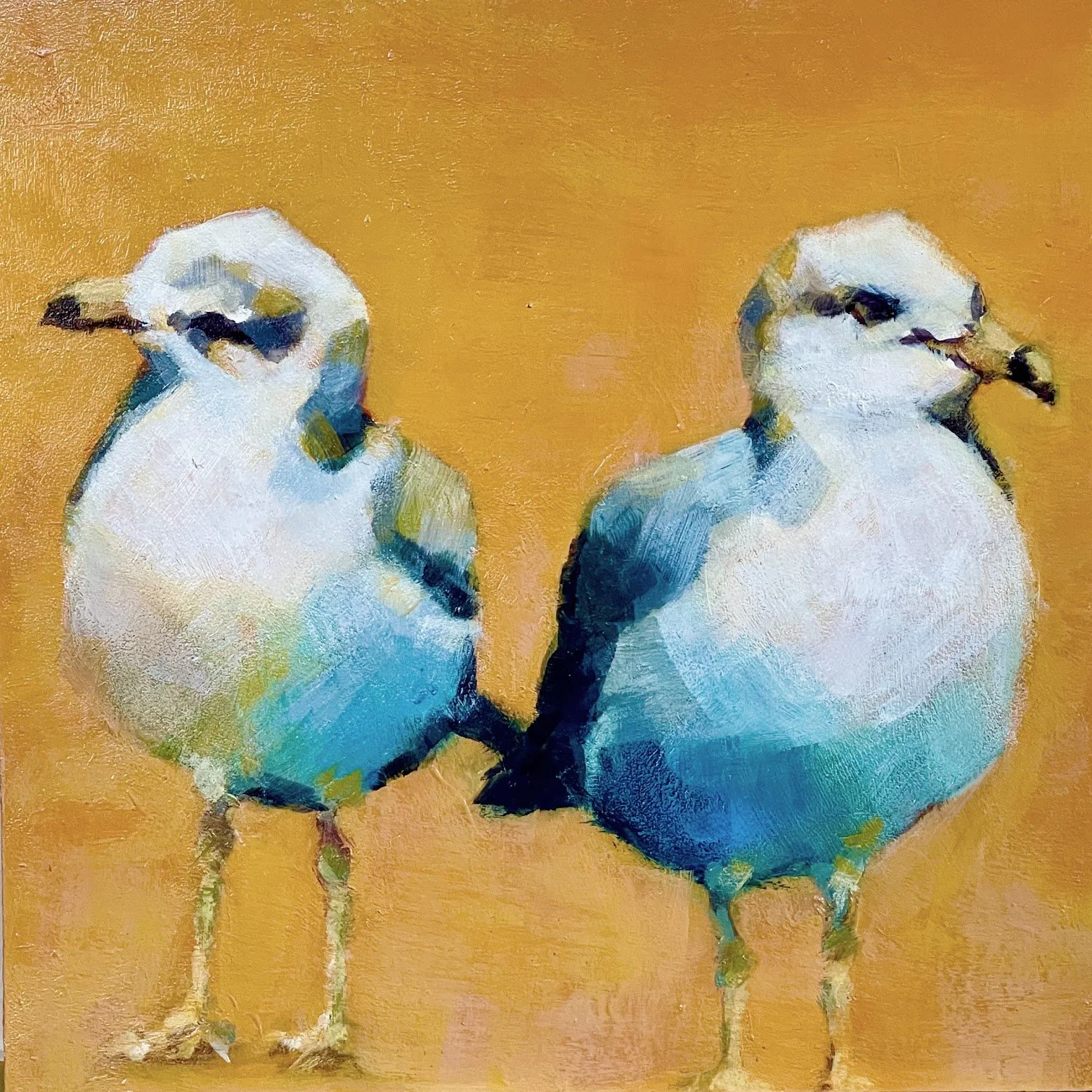 Everything's Fine, Really, Carol Kane Leonhard, Acrylic, $150.