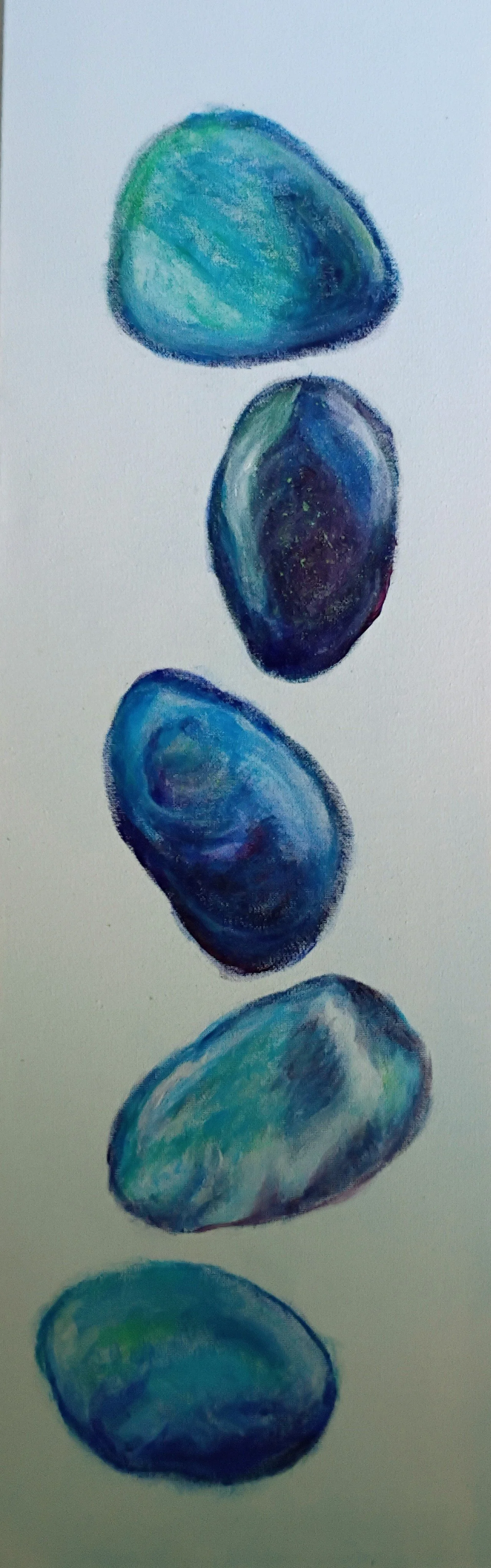 Sea Glass (Dream Work), Sharmian Groulx, Acrylics, $225.