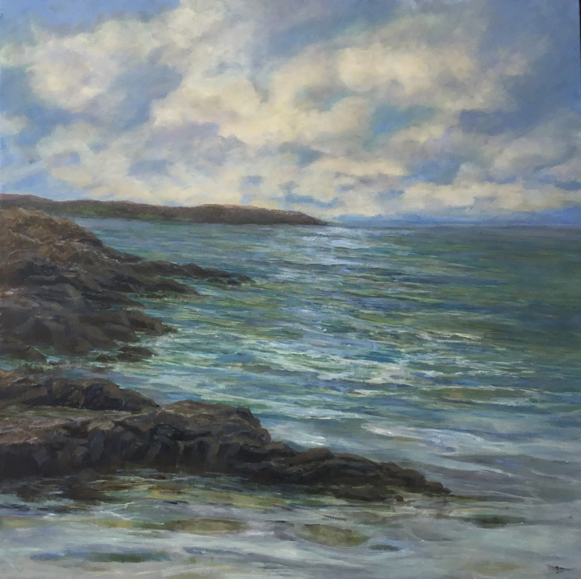 Seacoast View, Christine Duprez-Young, Oil, $1500.
