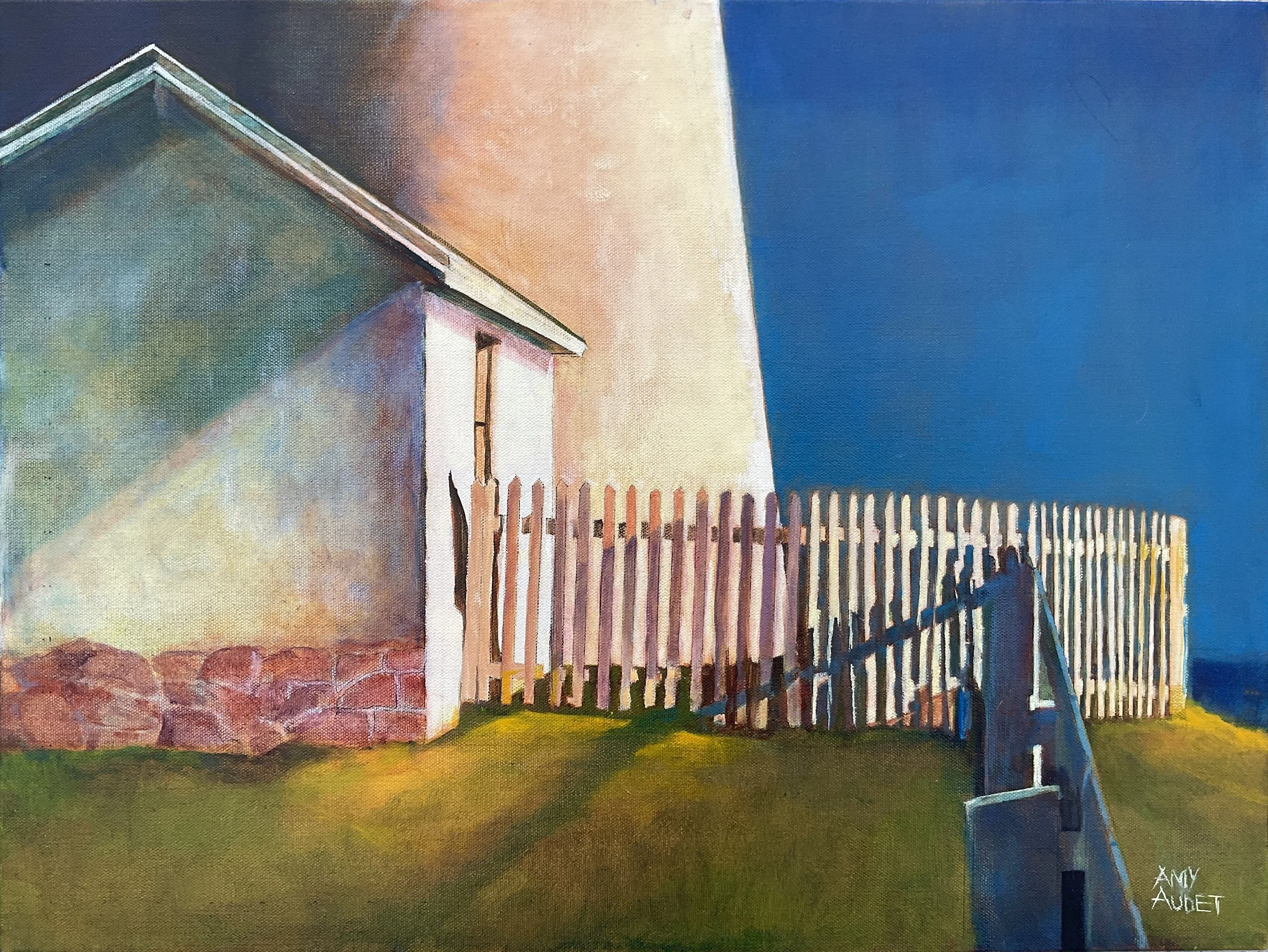 Facing Atlantic, Amy Audet Lomasney, Oil, $1800.
