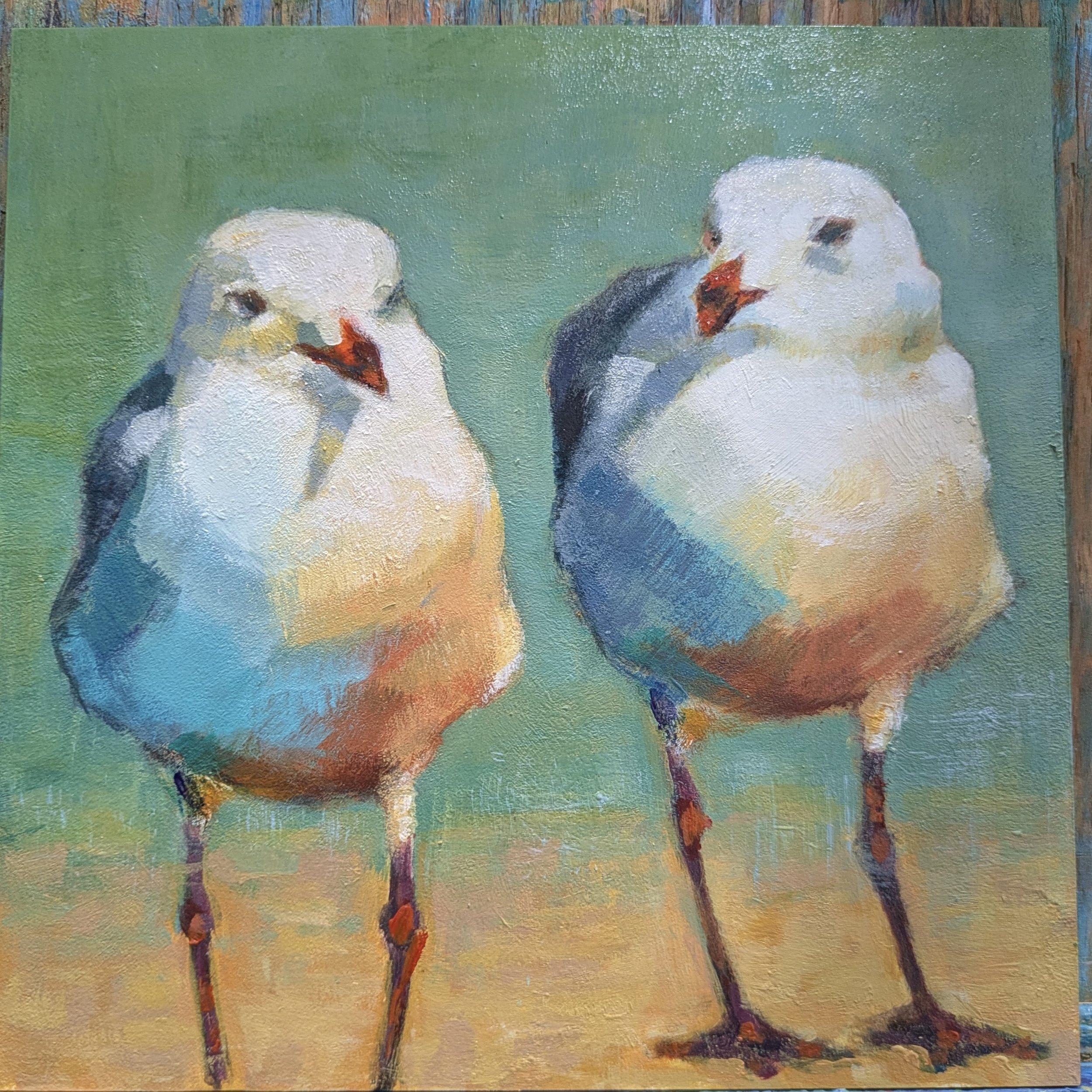 Like We Always Do, Carol Kane Leonhard, Acrylic, $150.