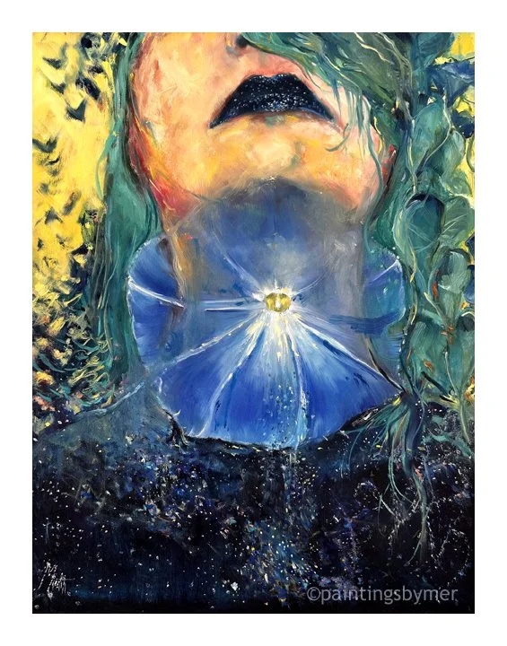 Beyond Words, Meredith Reynells, Oil, $777.