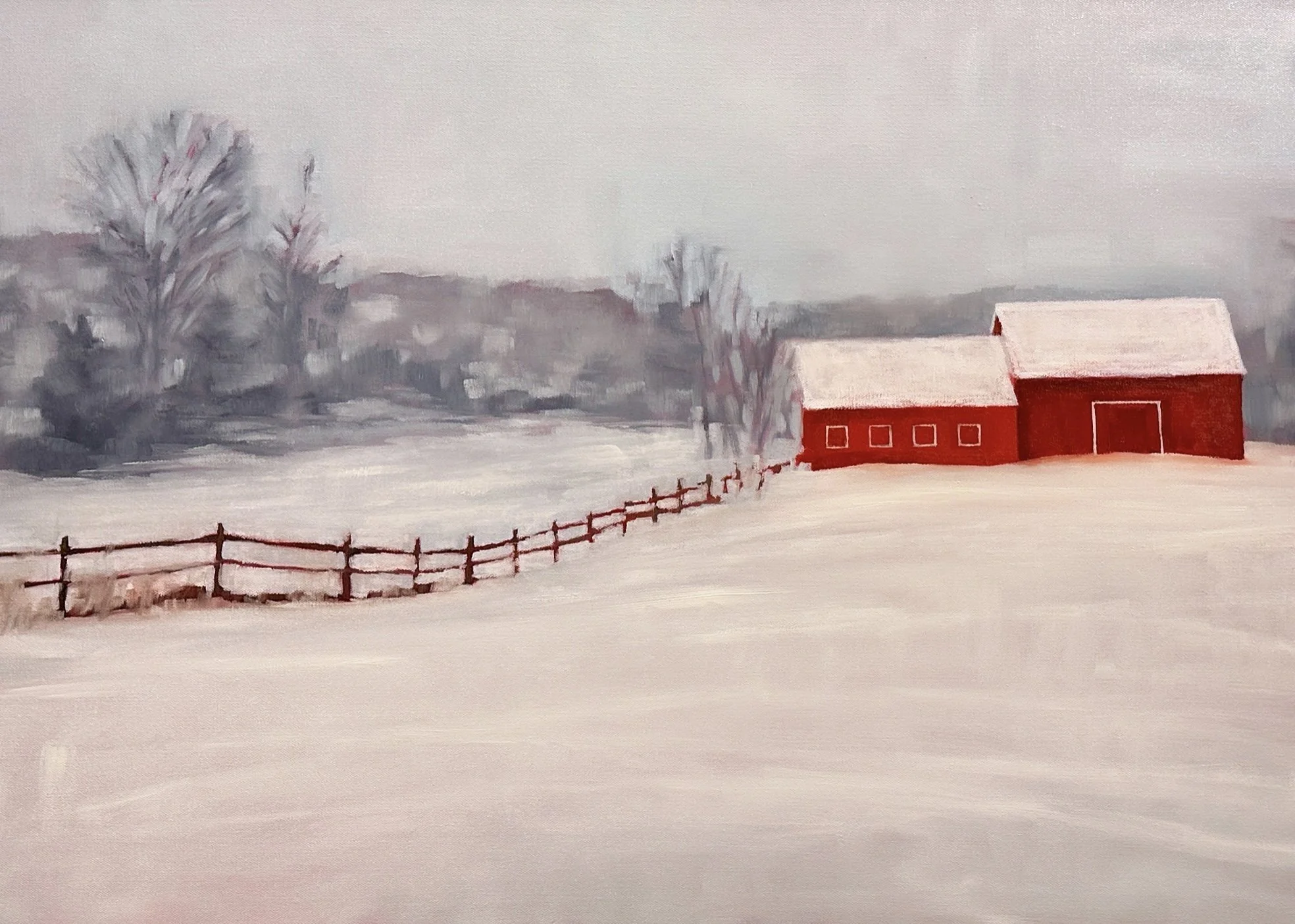 Stark, Cassandra Hahn, Oil On Canvas, $800.