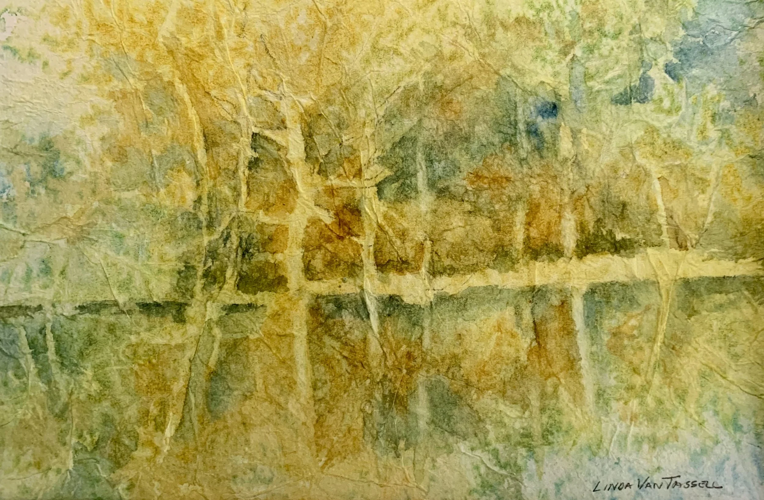 Golden Hour "H", Linda Van Tassell, Watercolor, $210. 14x11"
