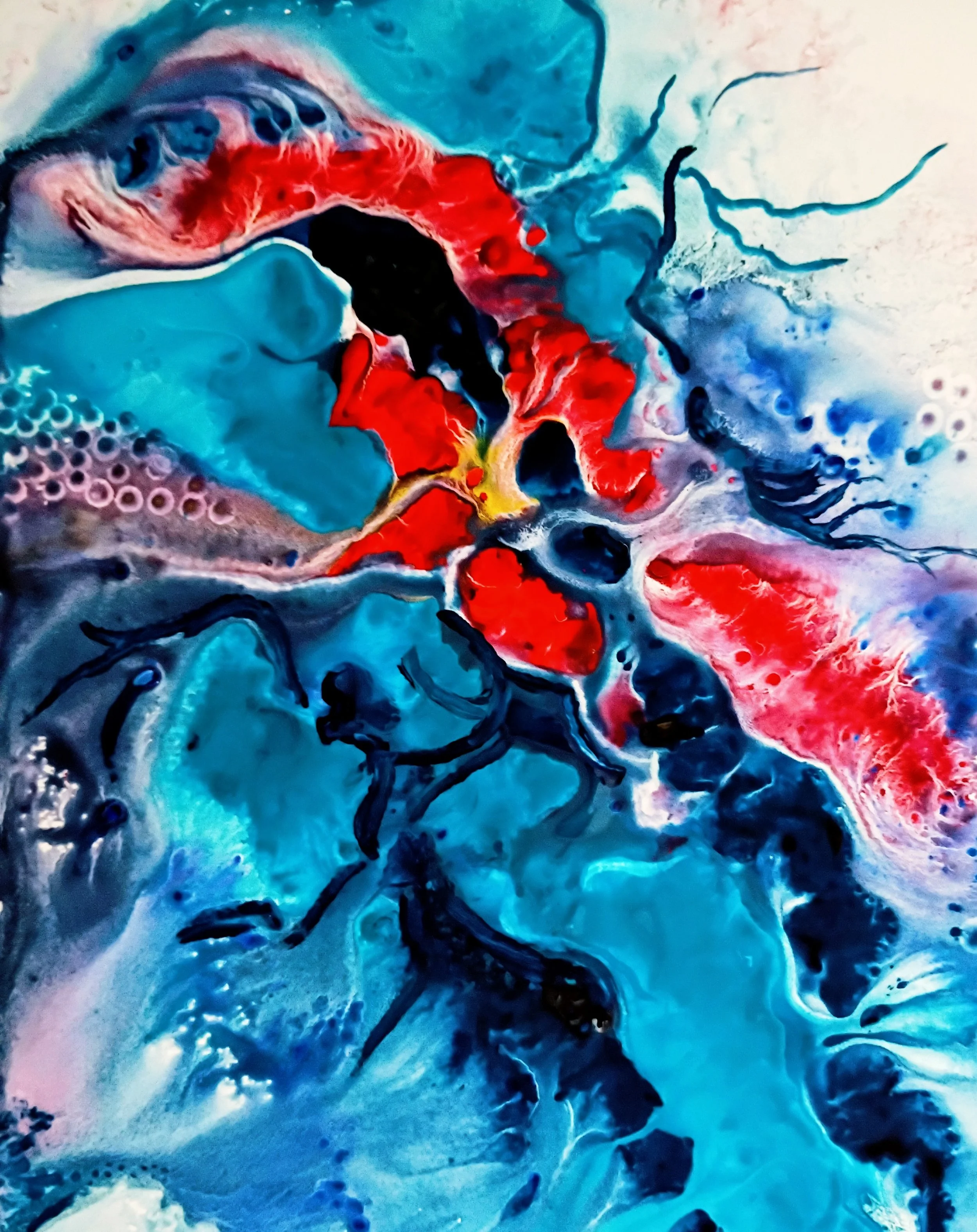 Fantastic World, Sharmian Groulx, Mixed Media On Paper, $176.