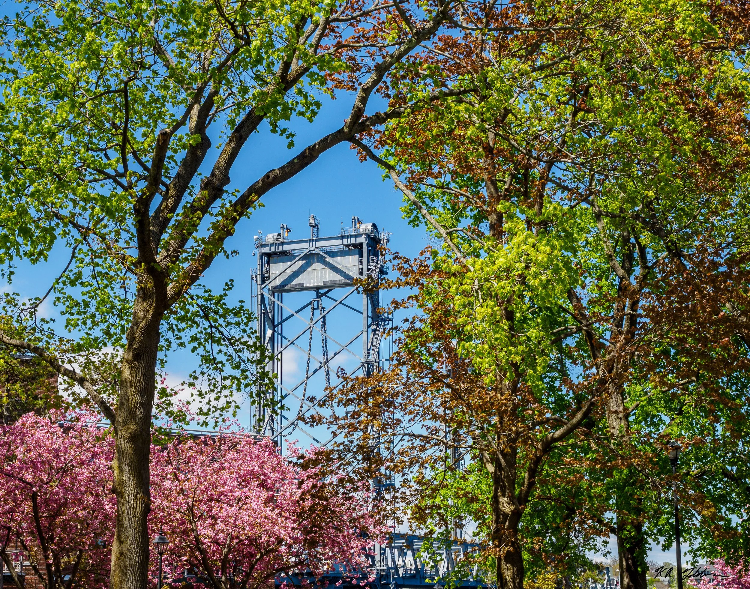 Memorial Bridge in the Spring, Ken Goldman, Photograph on Archival Paper, $200. (16x20")